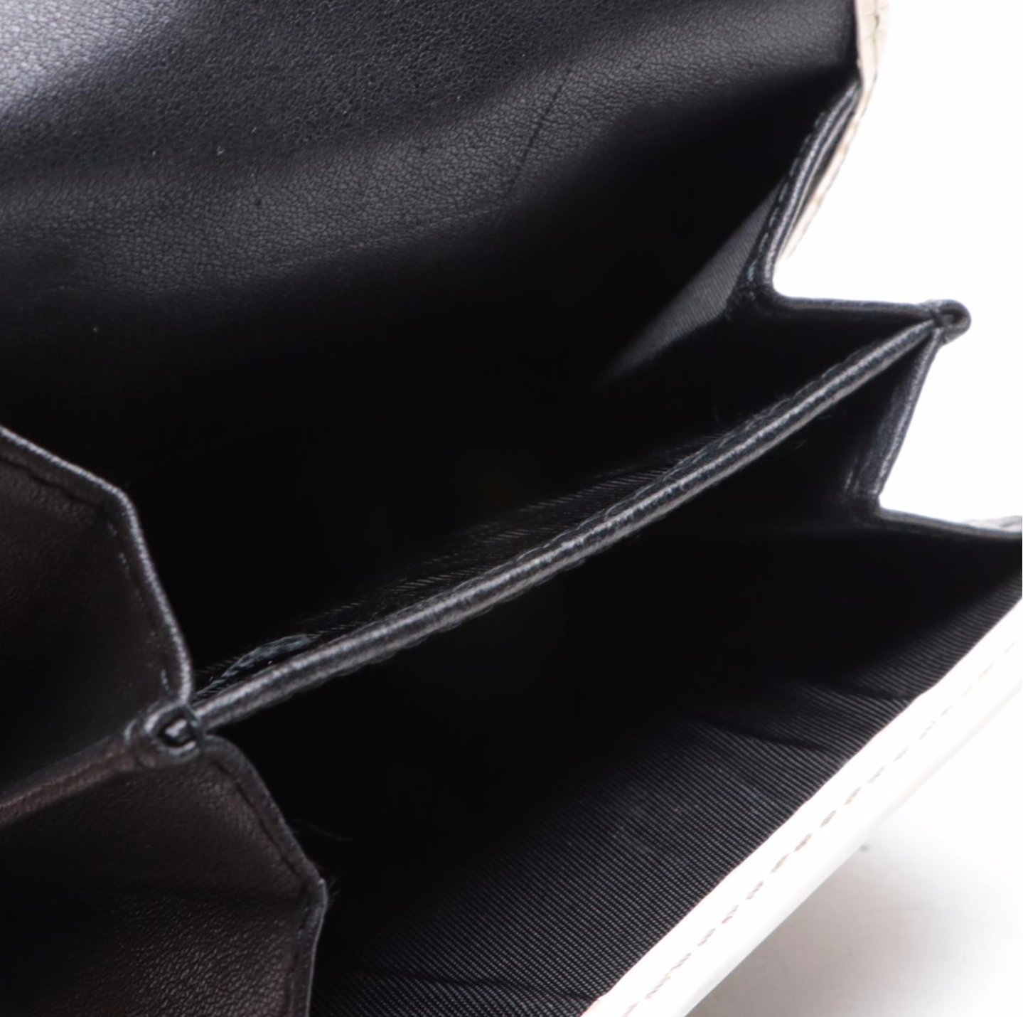 Christian Dior Compact Wallet in Monogram Coated Canvas and Leather