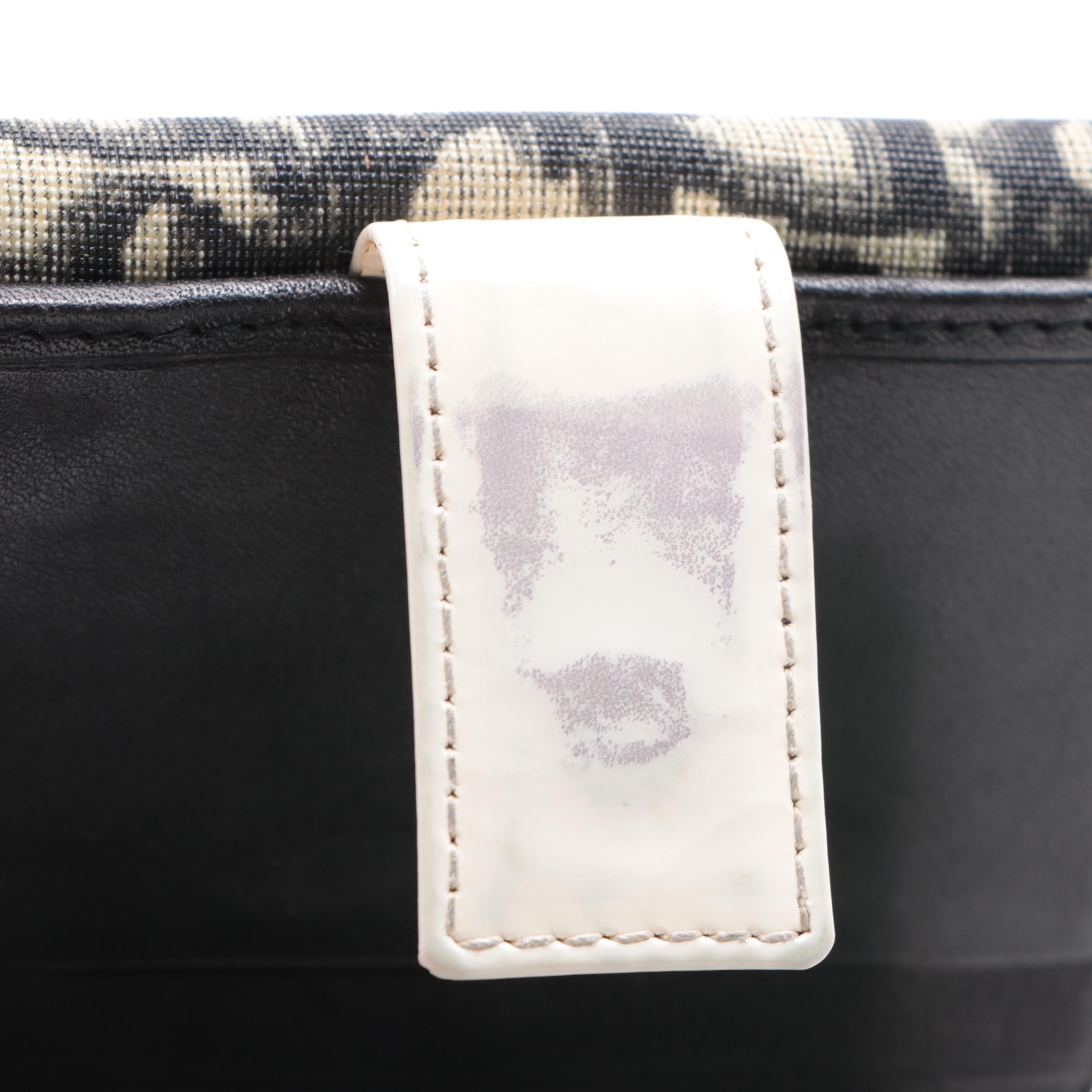 Christian Dior Compact Wallet in Monogram Coated Canvas and Leather