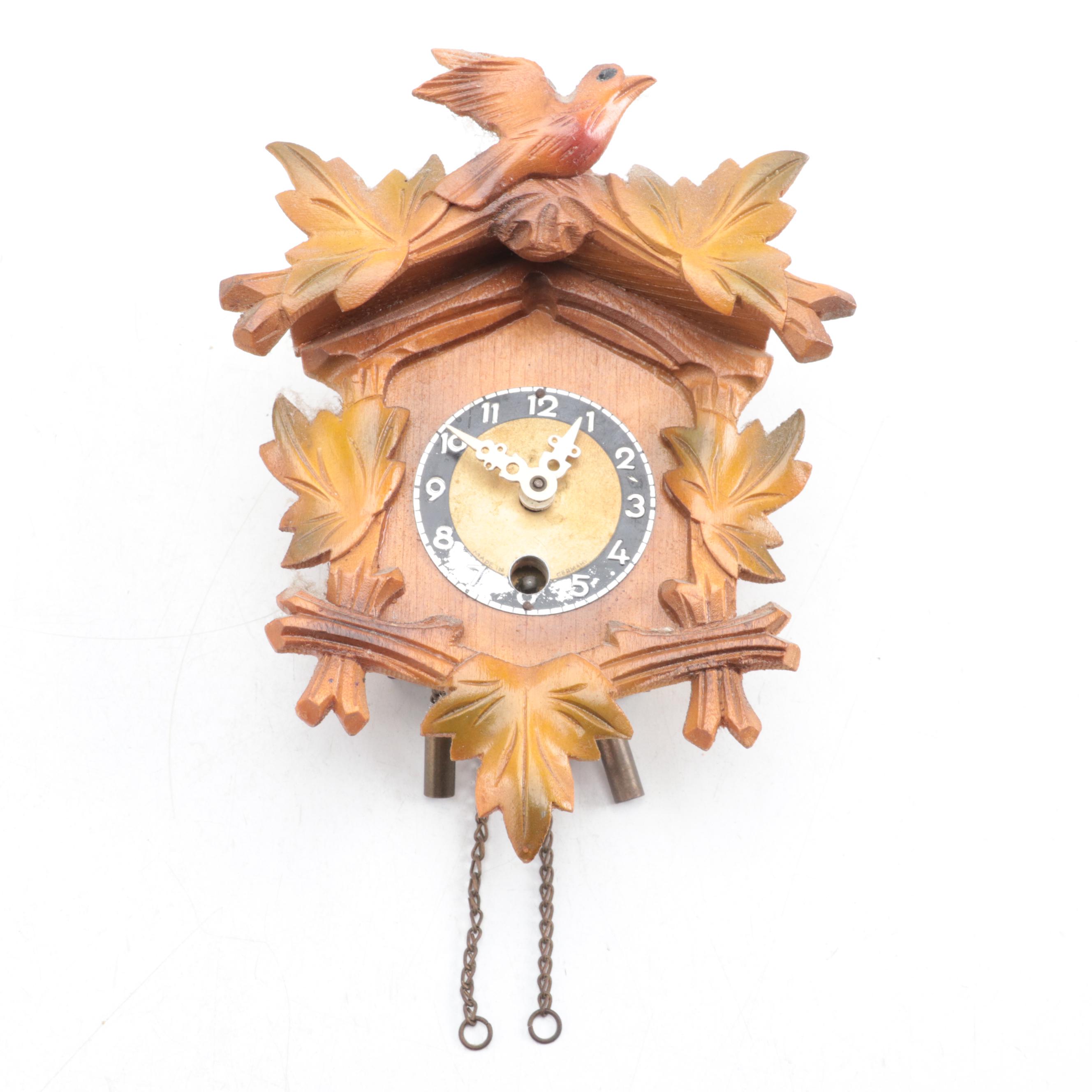 Steinbach and ANRI Music Boxes with Thornes Movements and Coo Coo Clock