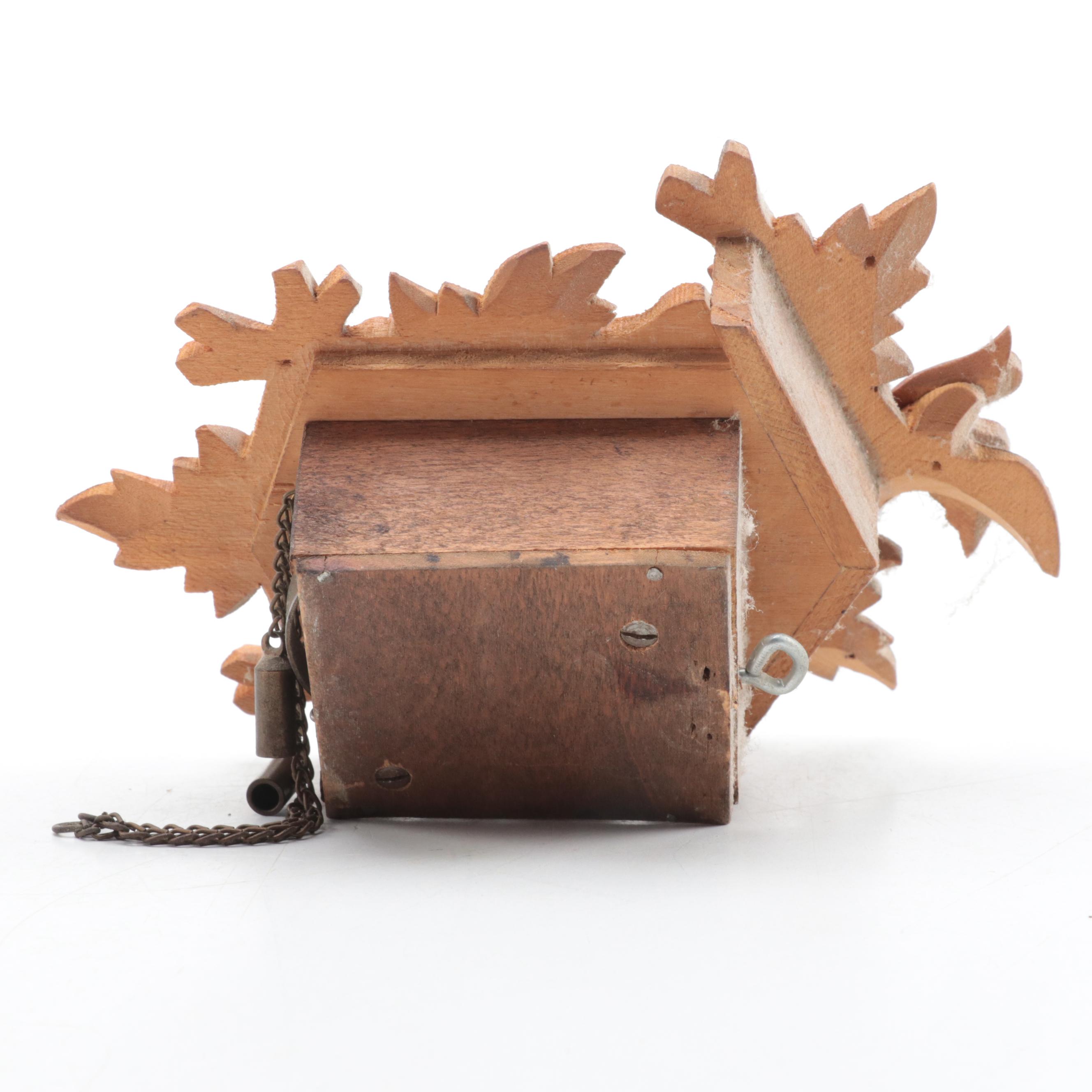 Steinbach and ANRI Music Boxes with Thornes Movements and Coo Coo Clock