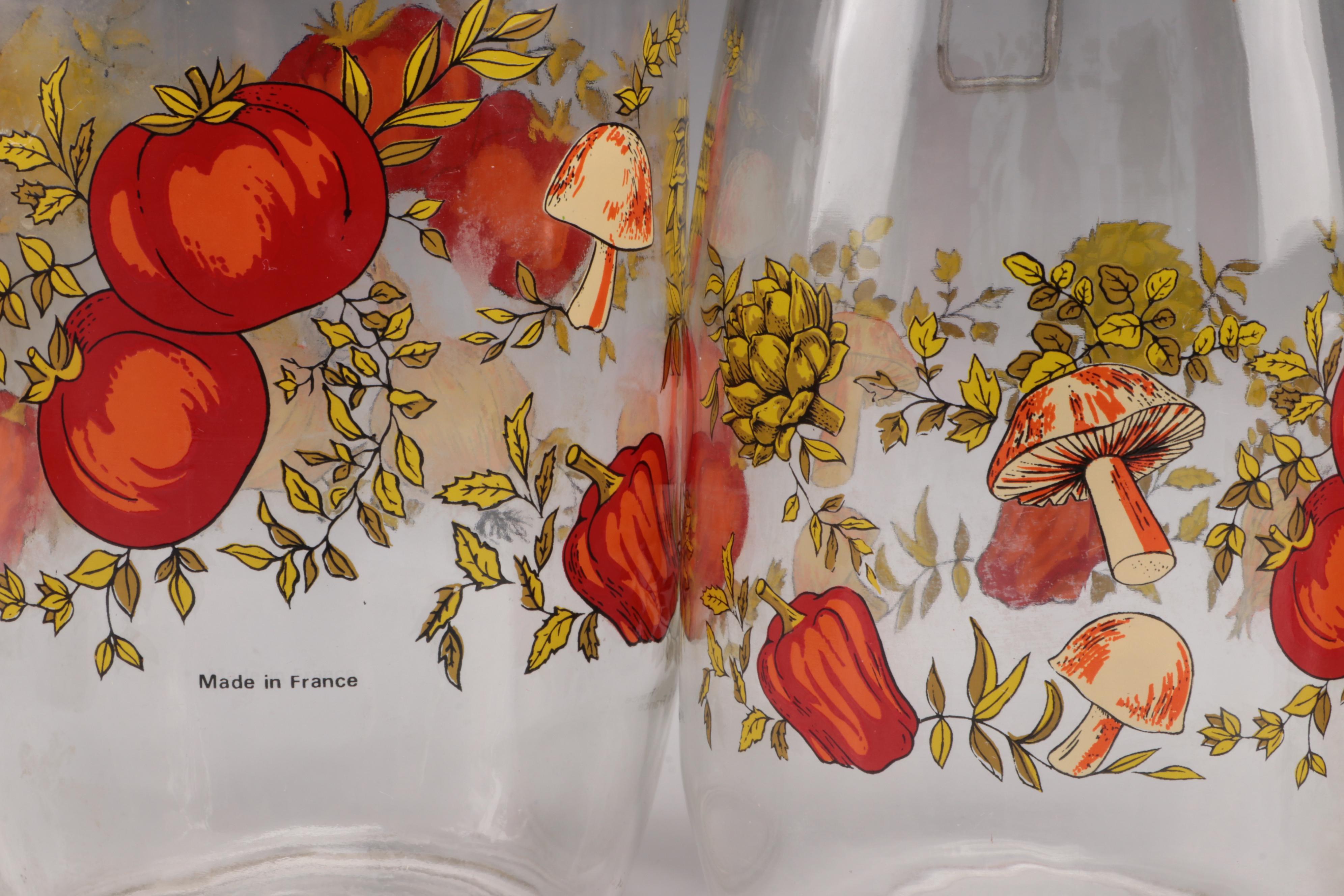 Arc French Glass "Spice of Life Glass" Jars