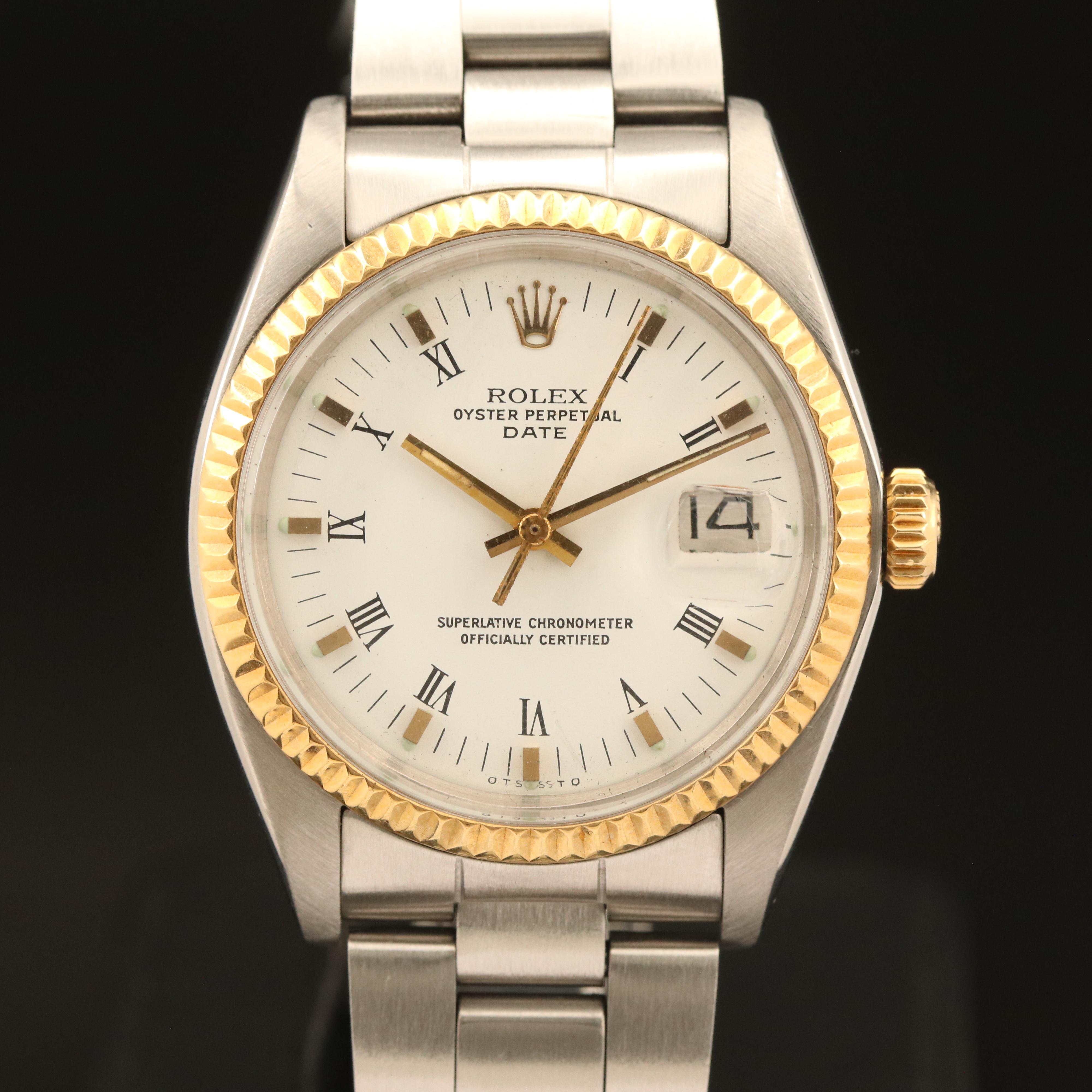 Vintage 1977 Rolex Oyster Perpetual Date Watch