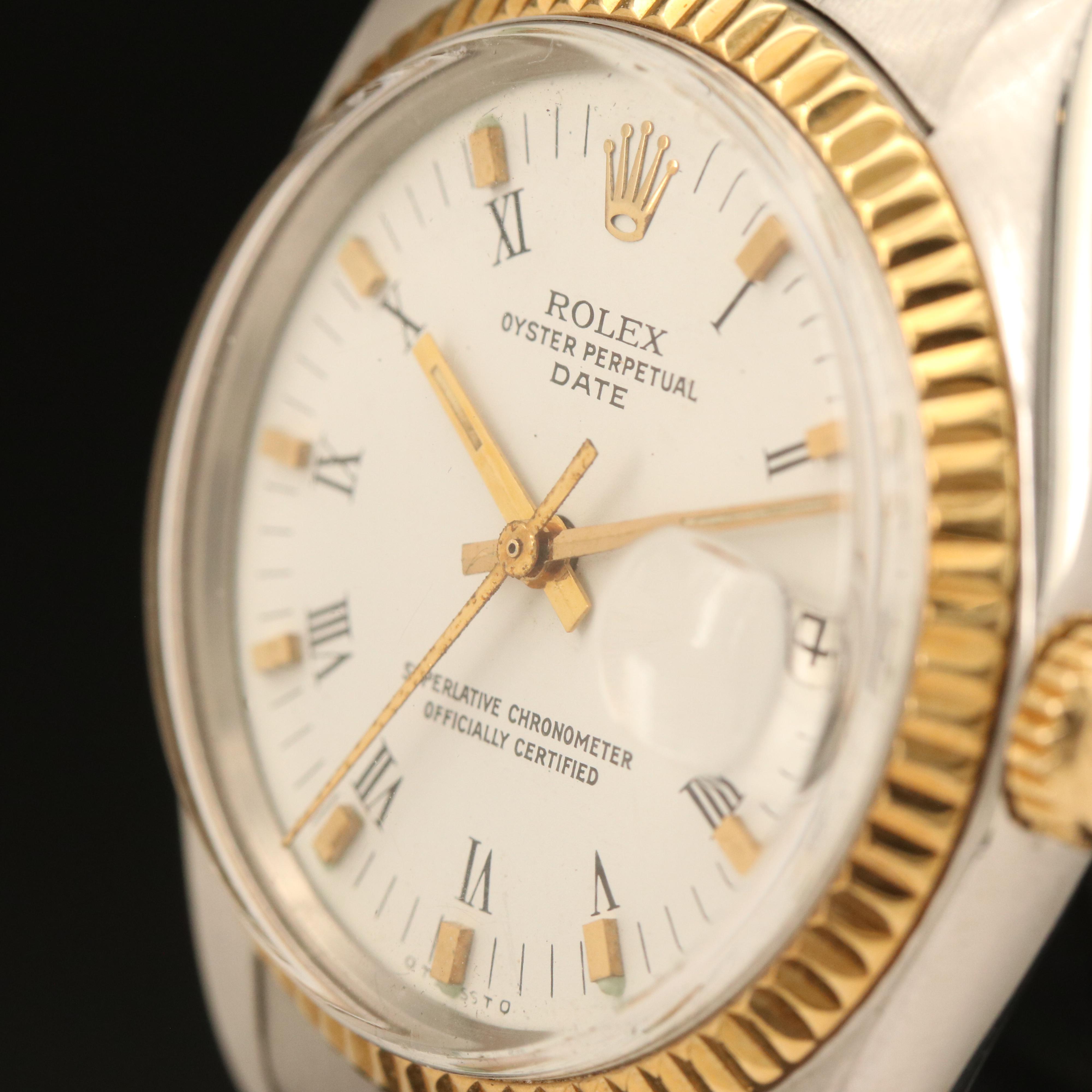 Vintage 1977 Rolex Oyster Perpetual Date Watch