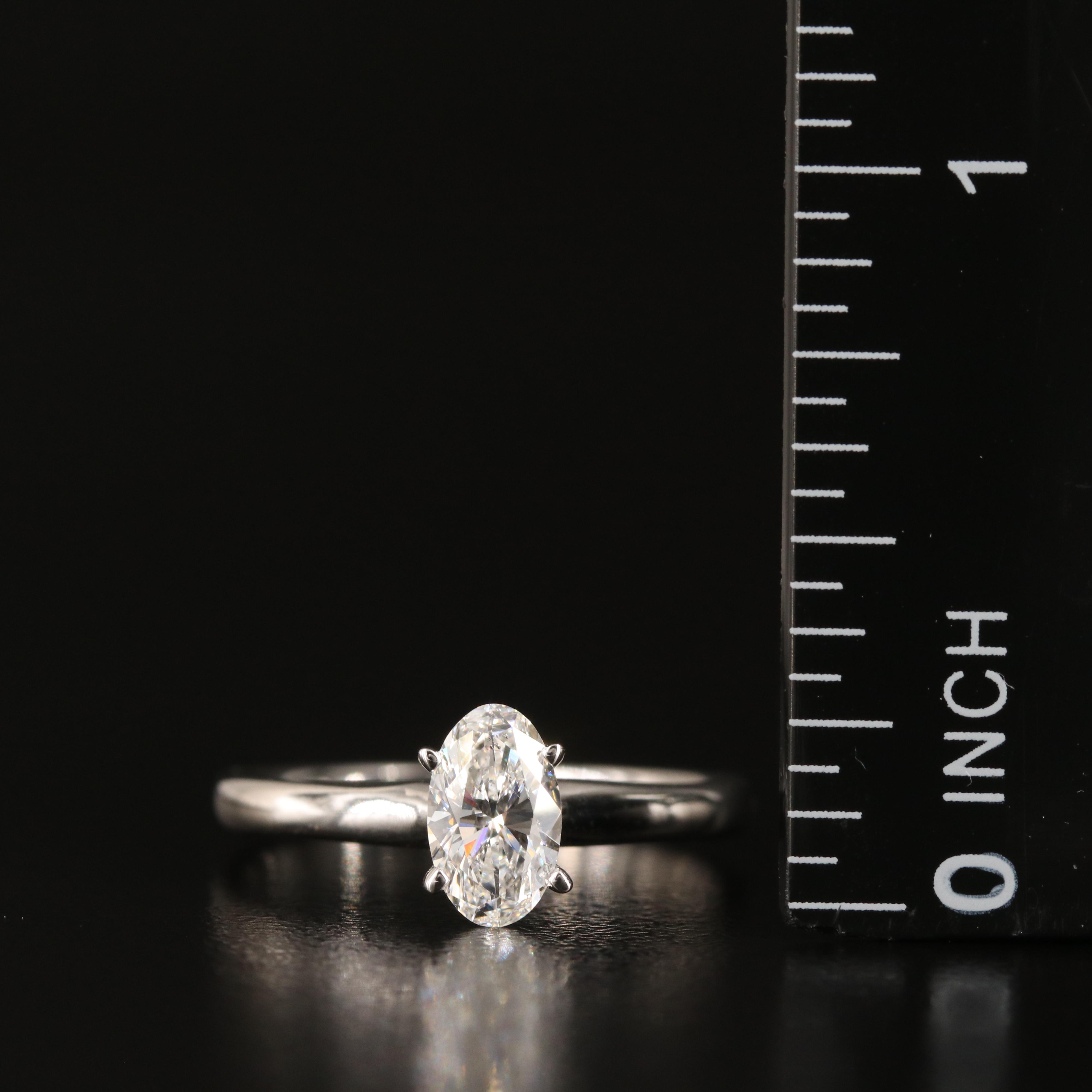 14K 0.68 CT Lab Grown Diamond Solitaire Ring