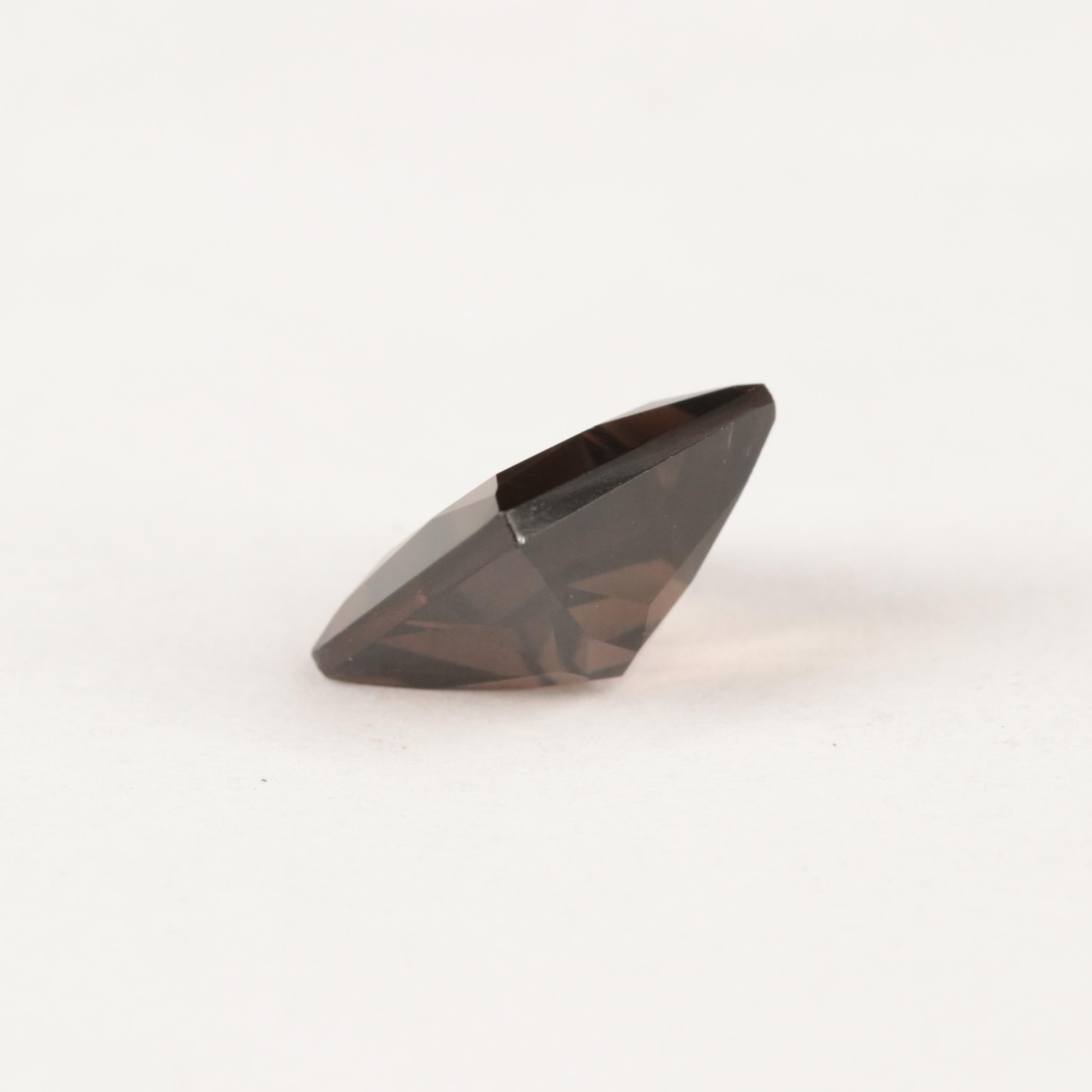 Loose 7.57 CT Smoky Quartz