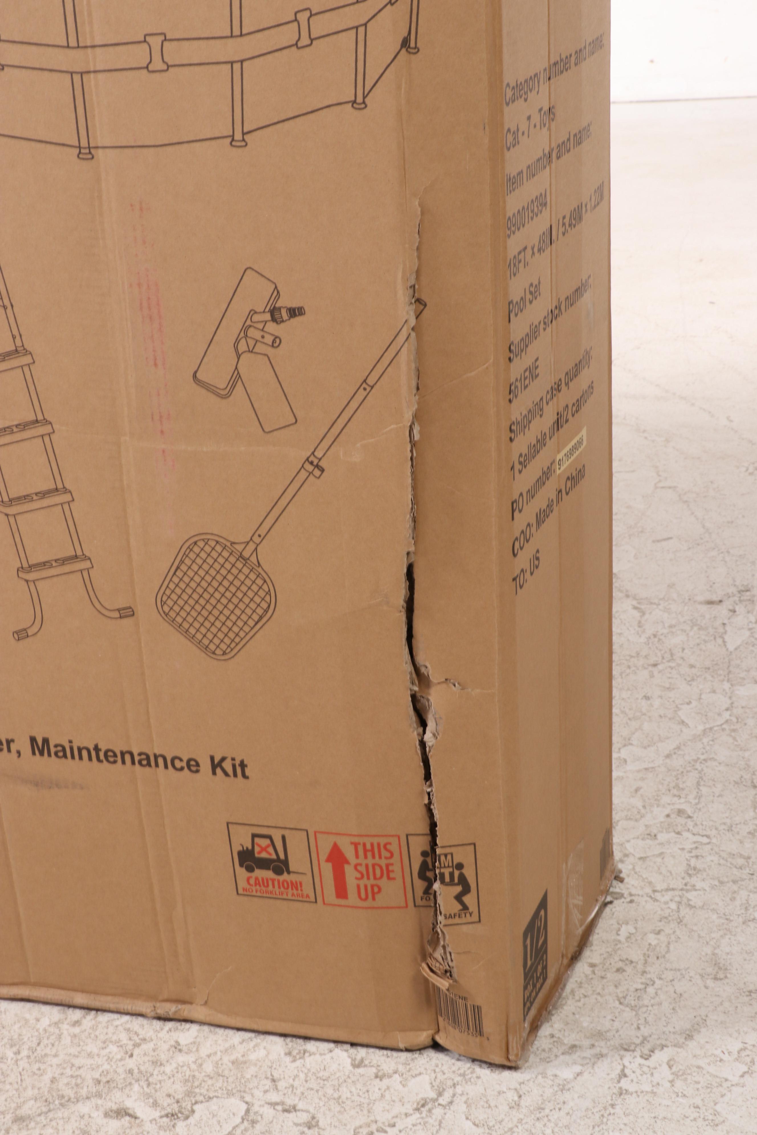 Bestway Power Steel 18’ x 48” Round Above Ground Pool Set