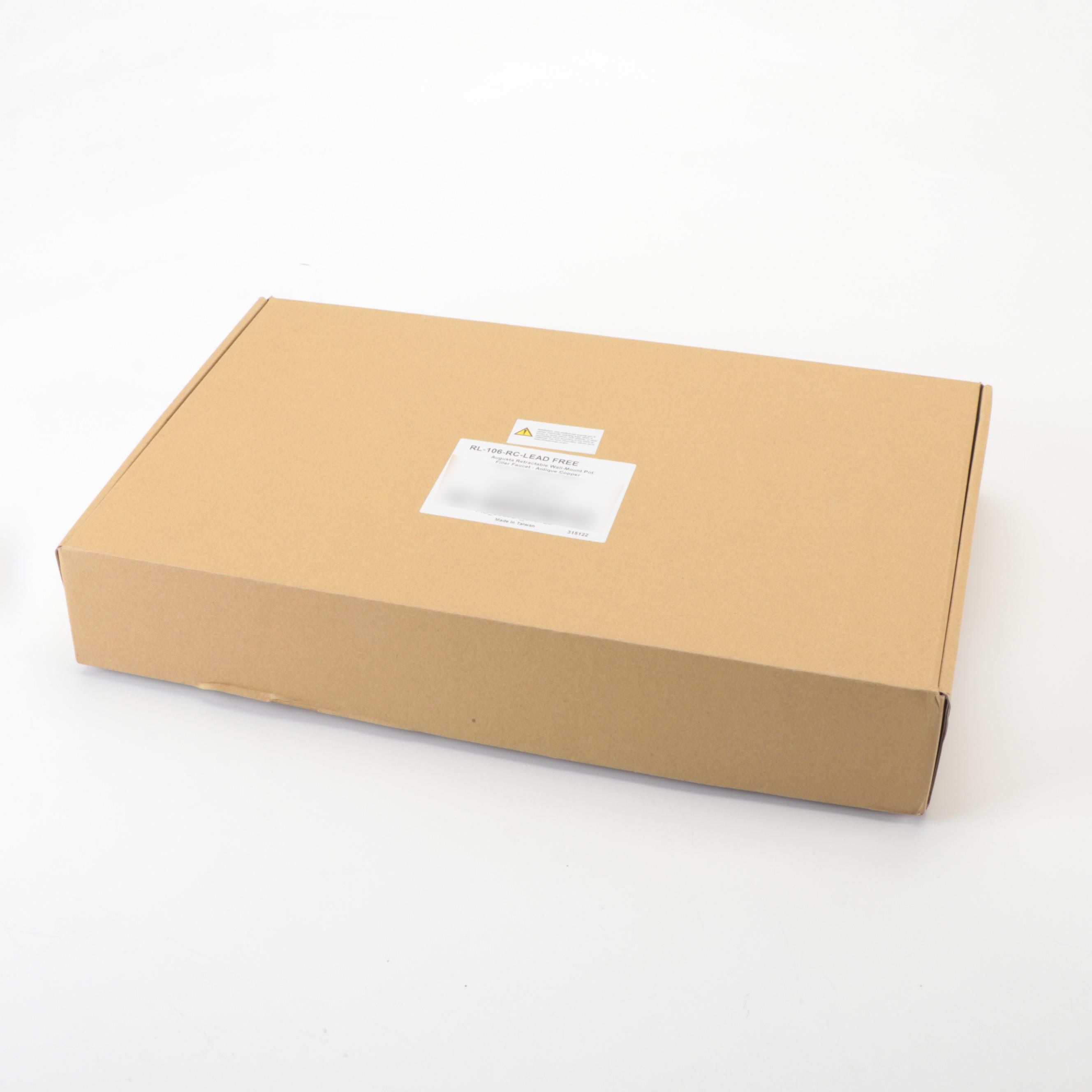 Antique Copper Finish Retractable Wall-Mount Pot Filler