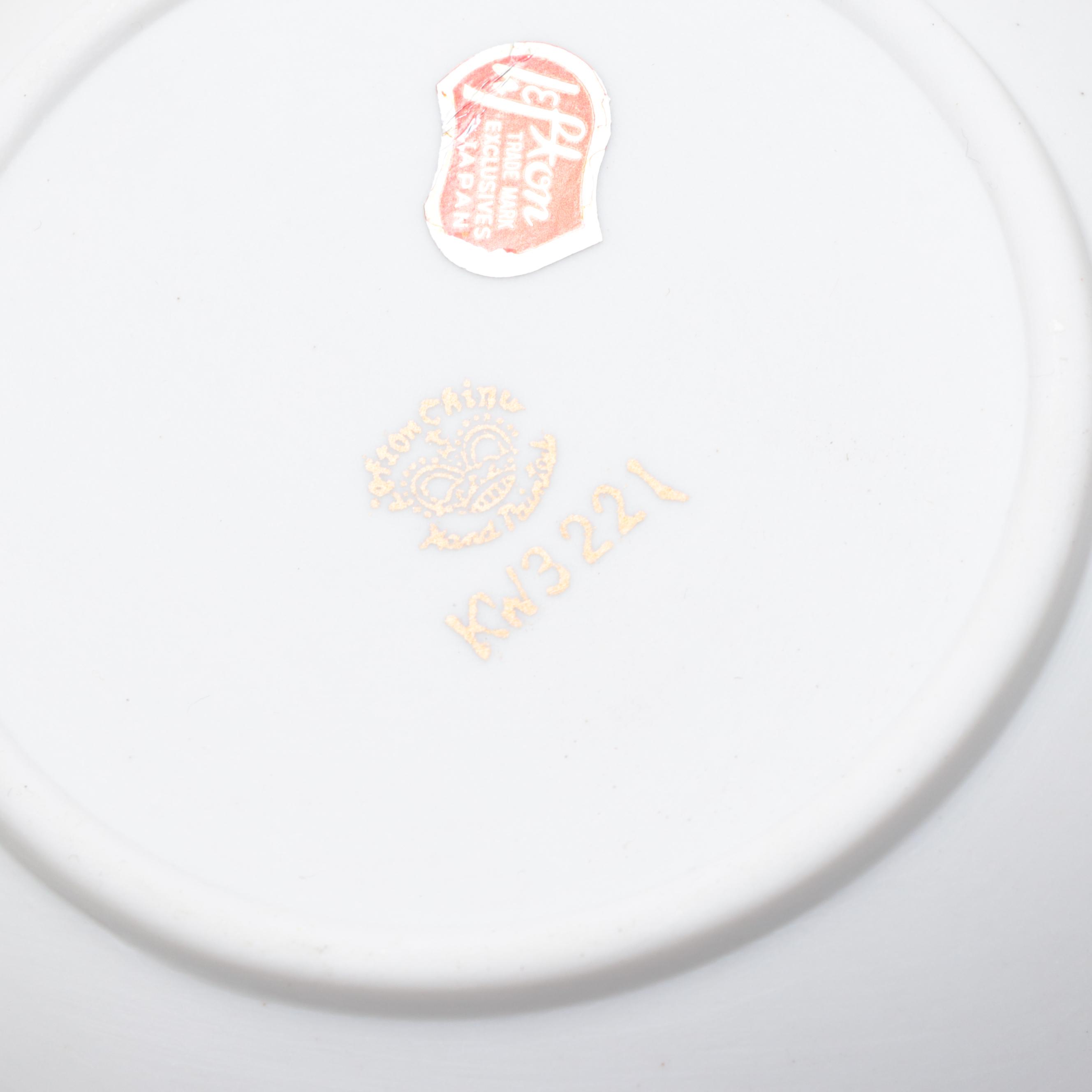 Japanese and Other Porcelain Figurines and Tableware with Vanity Décor