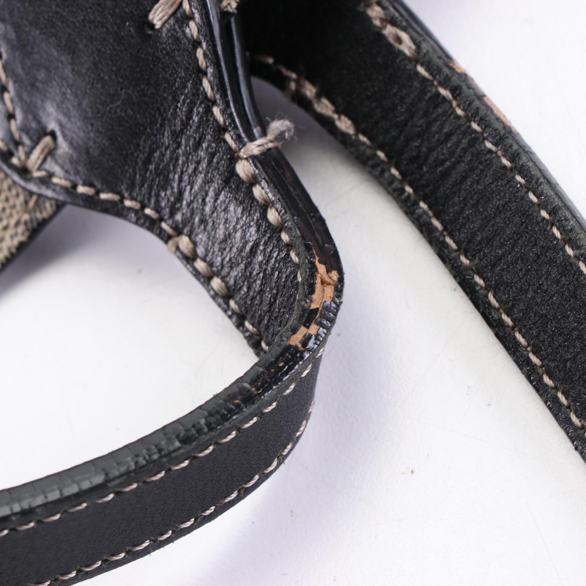 Gucci GG Supreme Canvas and Leather Reversible Tote Bag