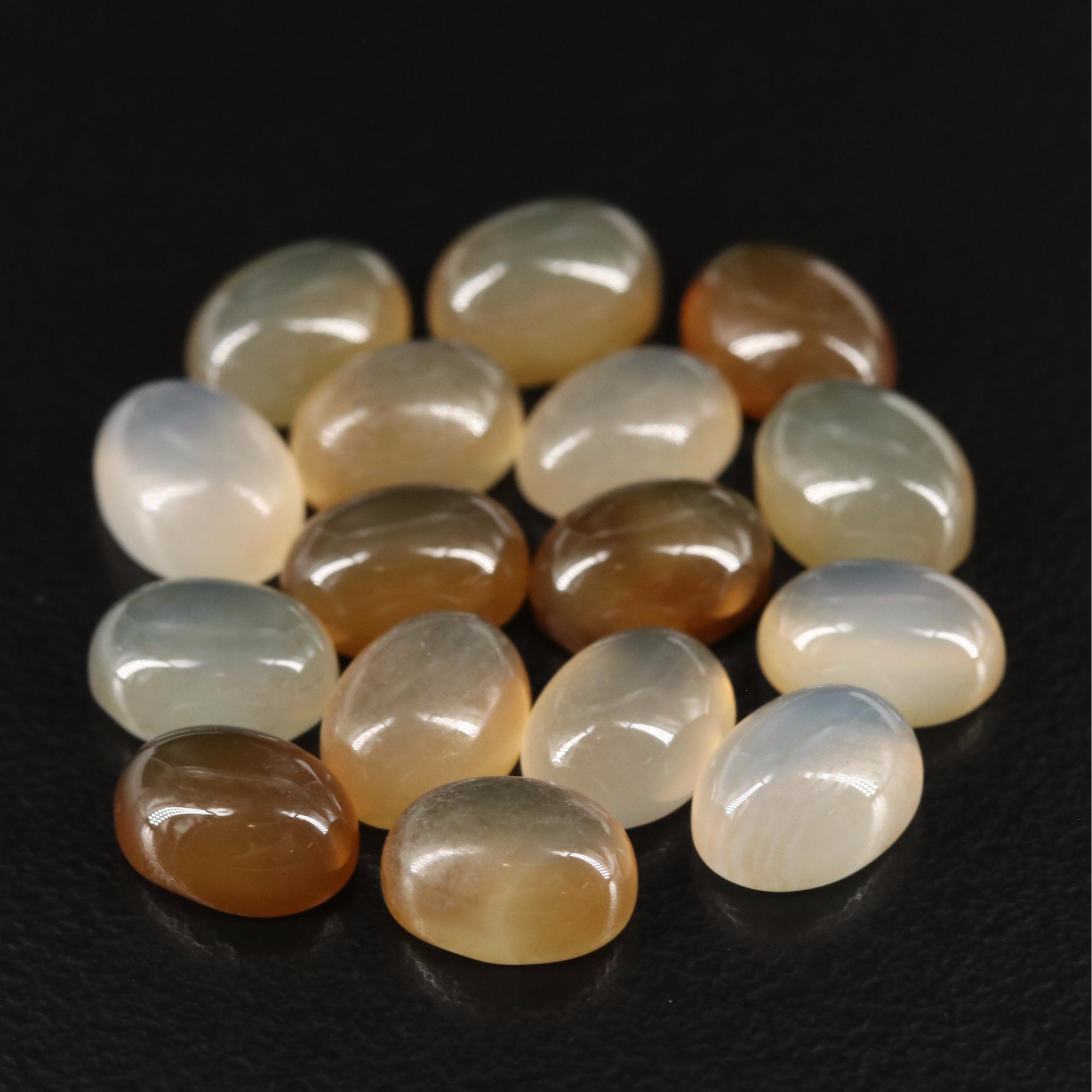 Loose 24.08 CTW Moonstone Lot