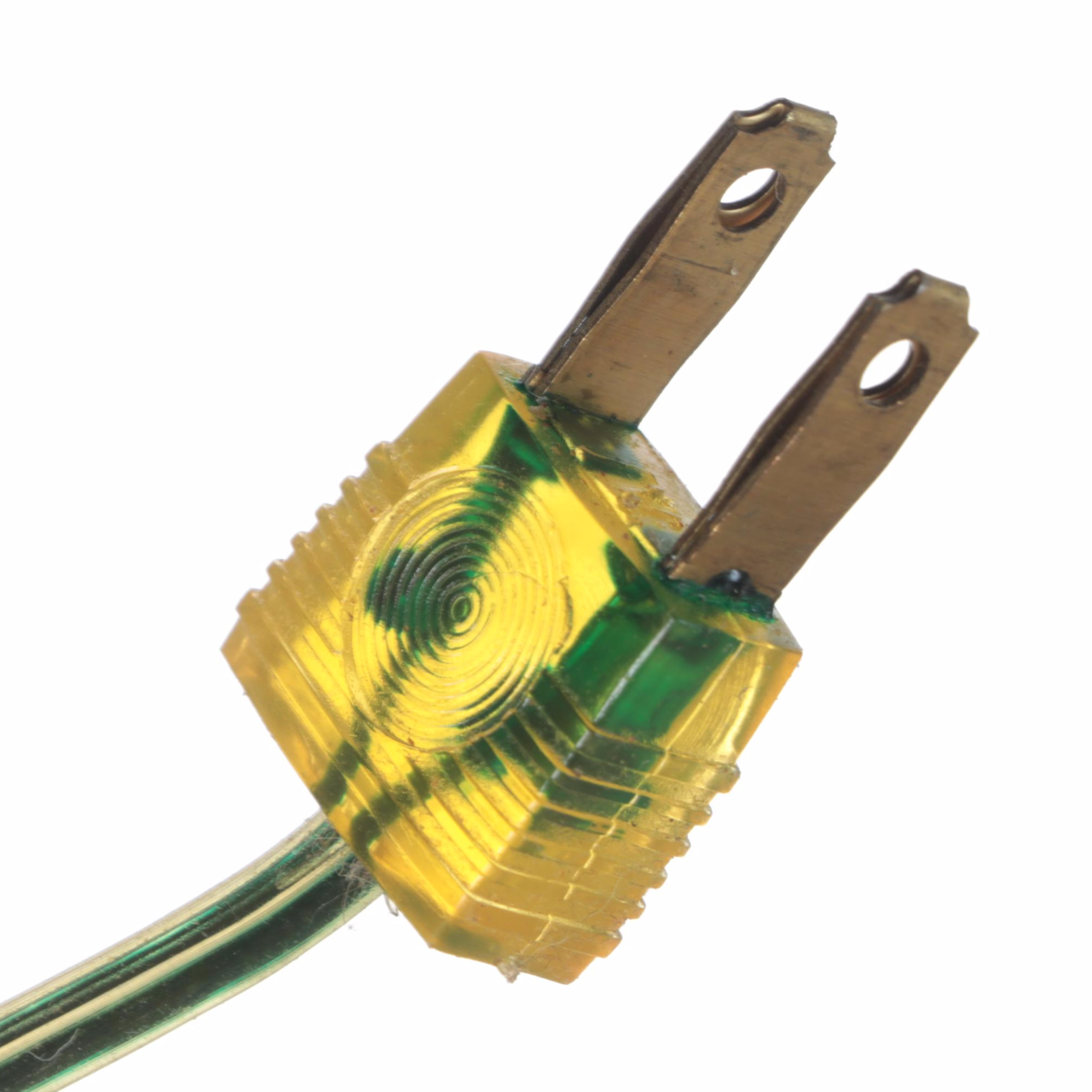 Brass Pendant Swag Light, Mid-20th Century