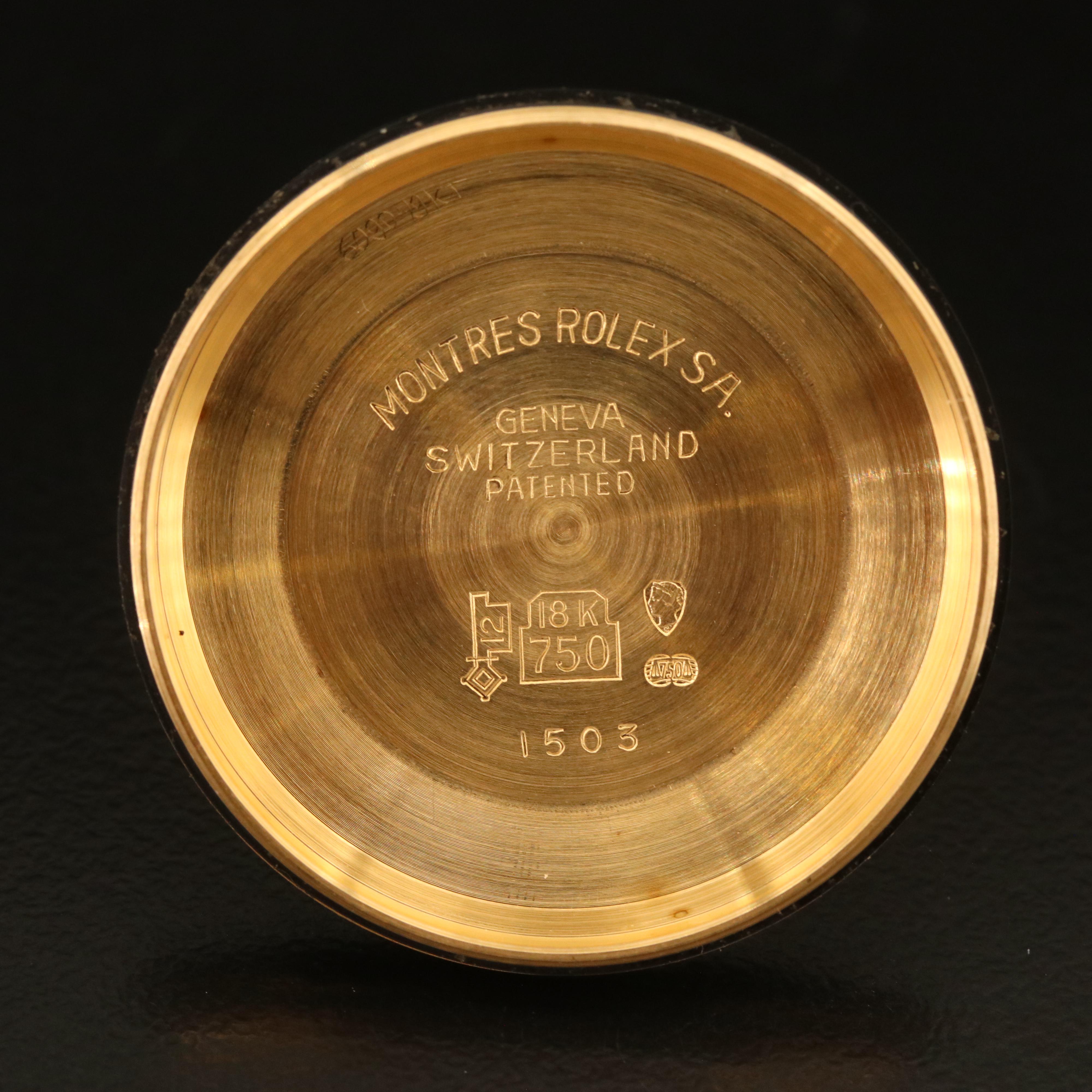 Vintage 1977 18K Rolex Oyster Perpetual Date Watch