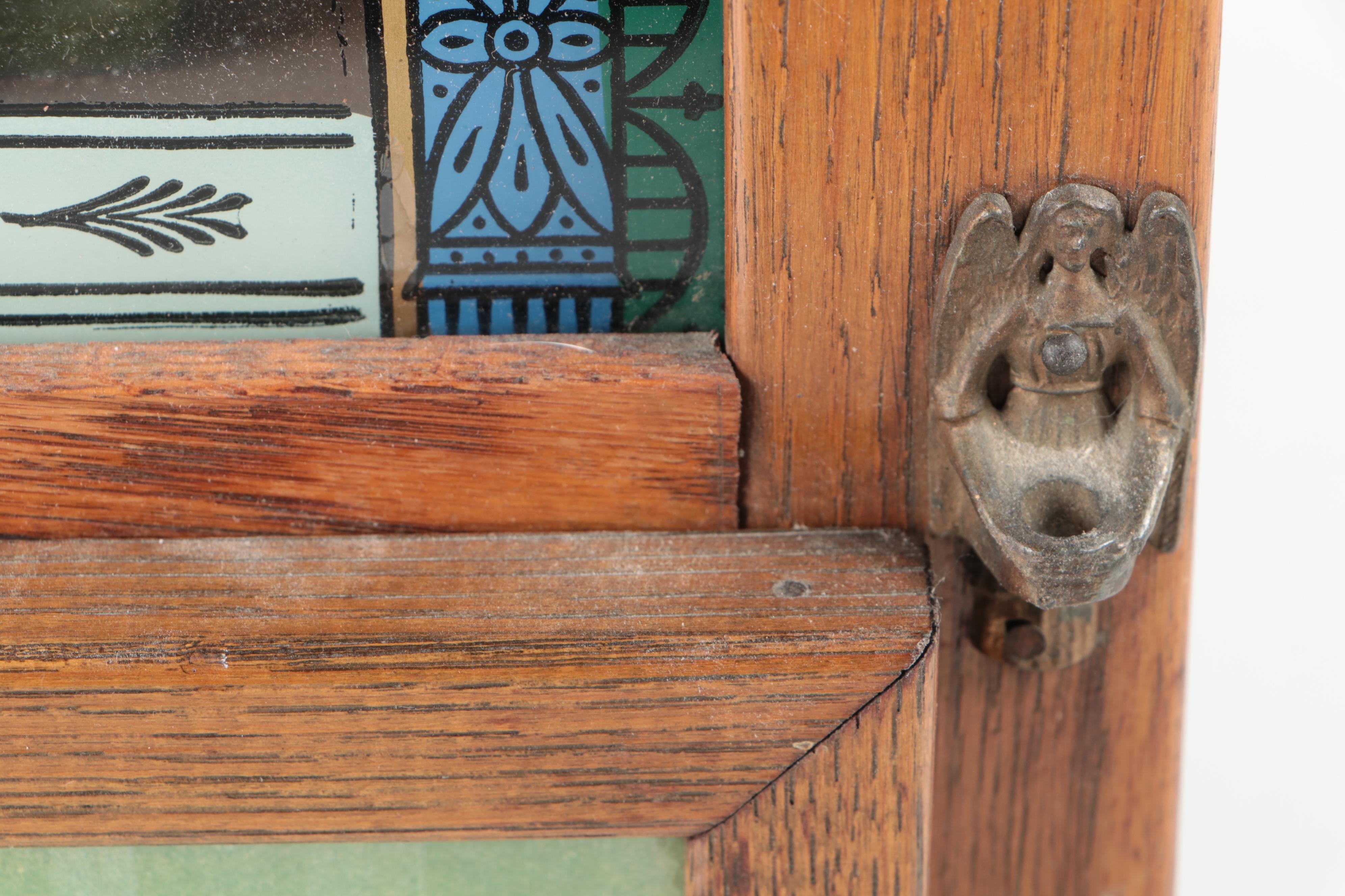 Viaticum Last Rites Shadowbox Cabinet, Early-Mid 20th Century