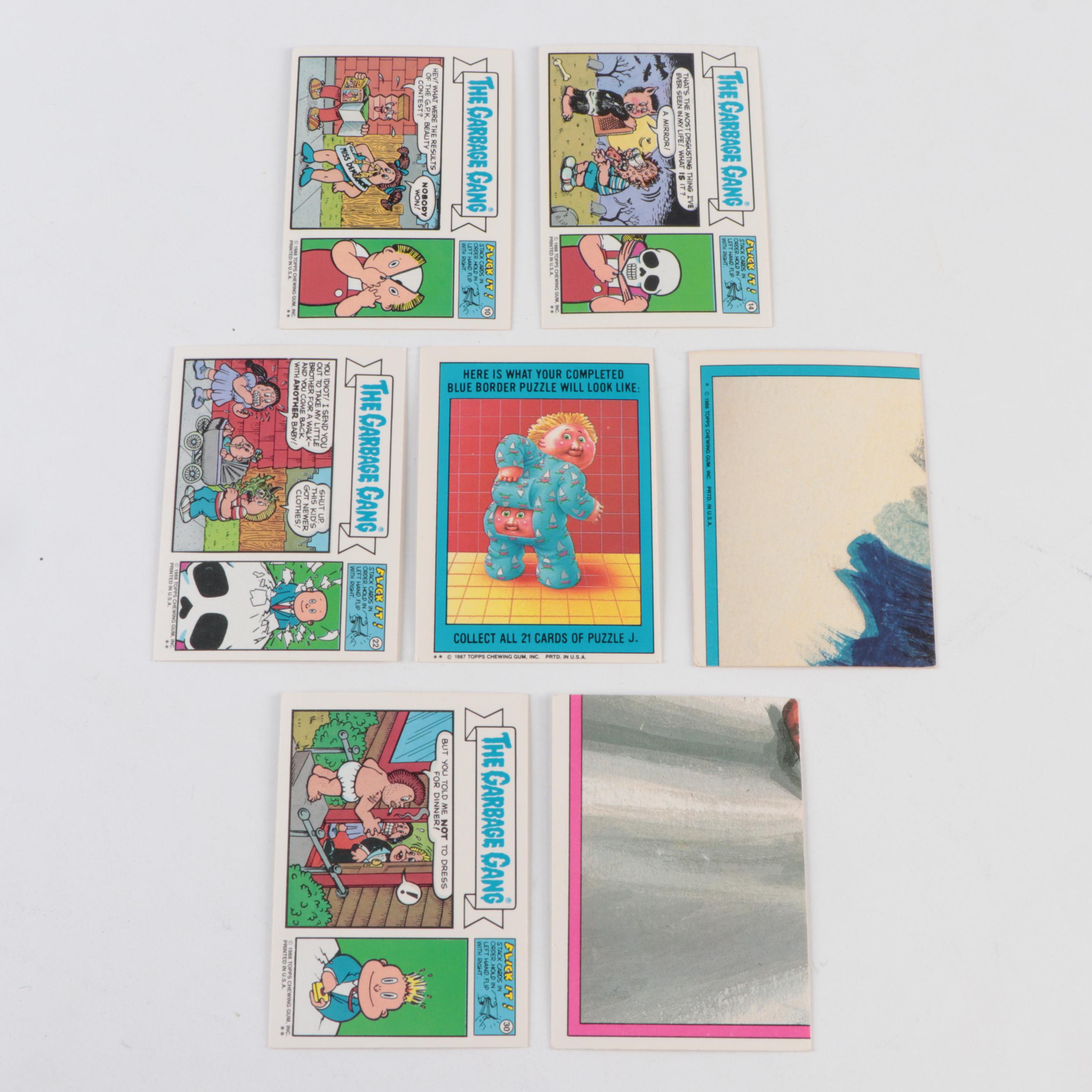 Topps Garbage Pail Kids Trading Cards with Tim Can, Rotten Robin and More, 1980s