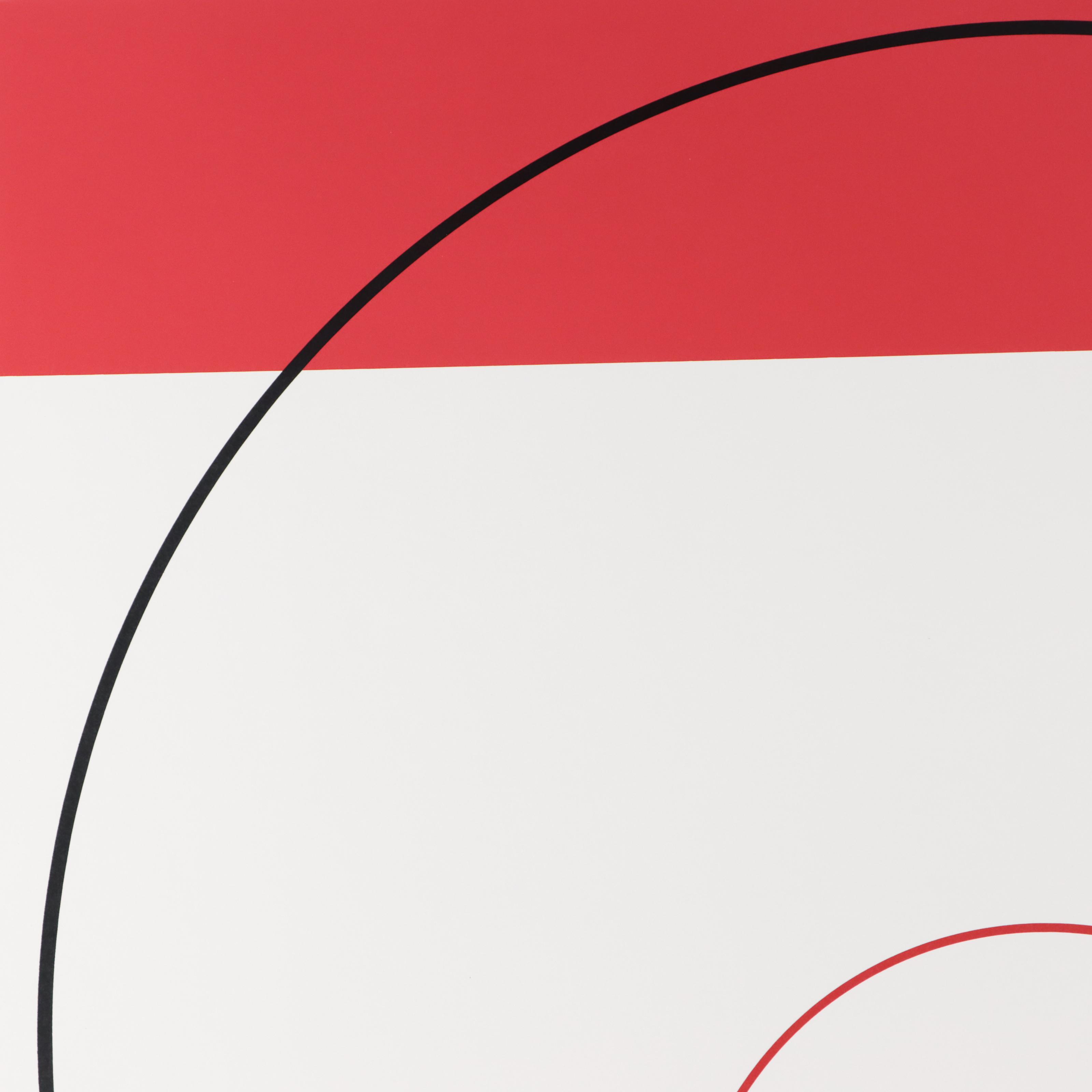 Thomas Whelan Benton Serigraph "Blue Landscape," 1979