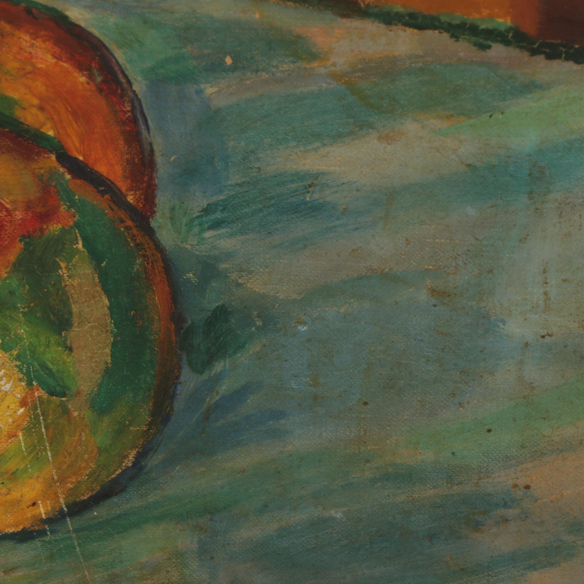 Jerome Blum Floral Still Life Oil Painting, 1928