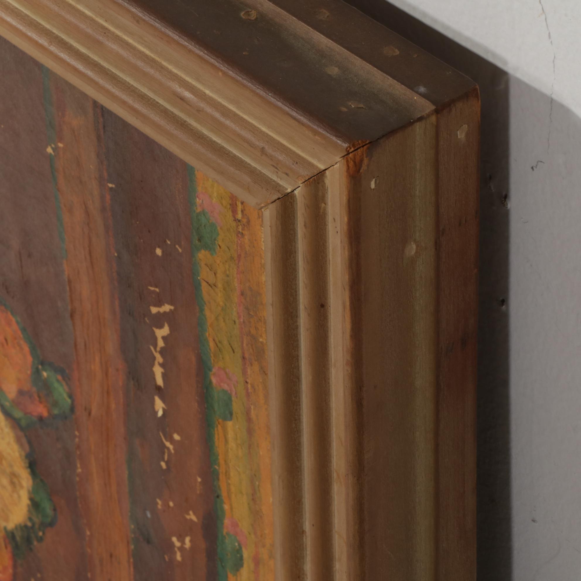 Jerome Blum Floral Still Life Oil Painting, 1928