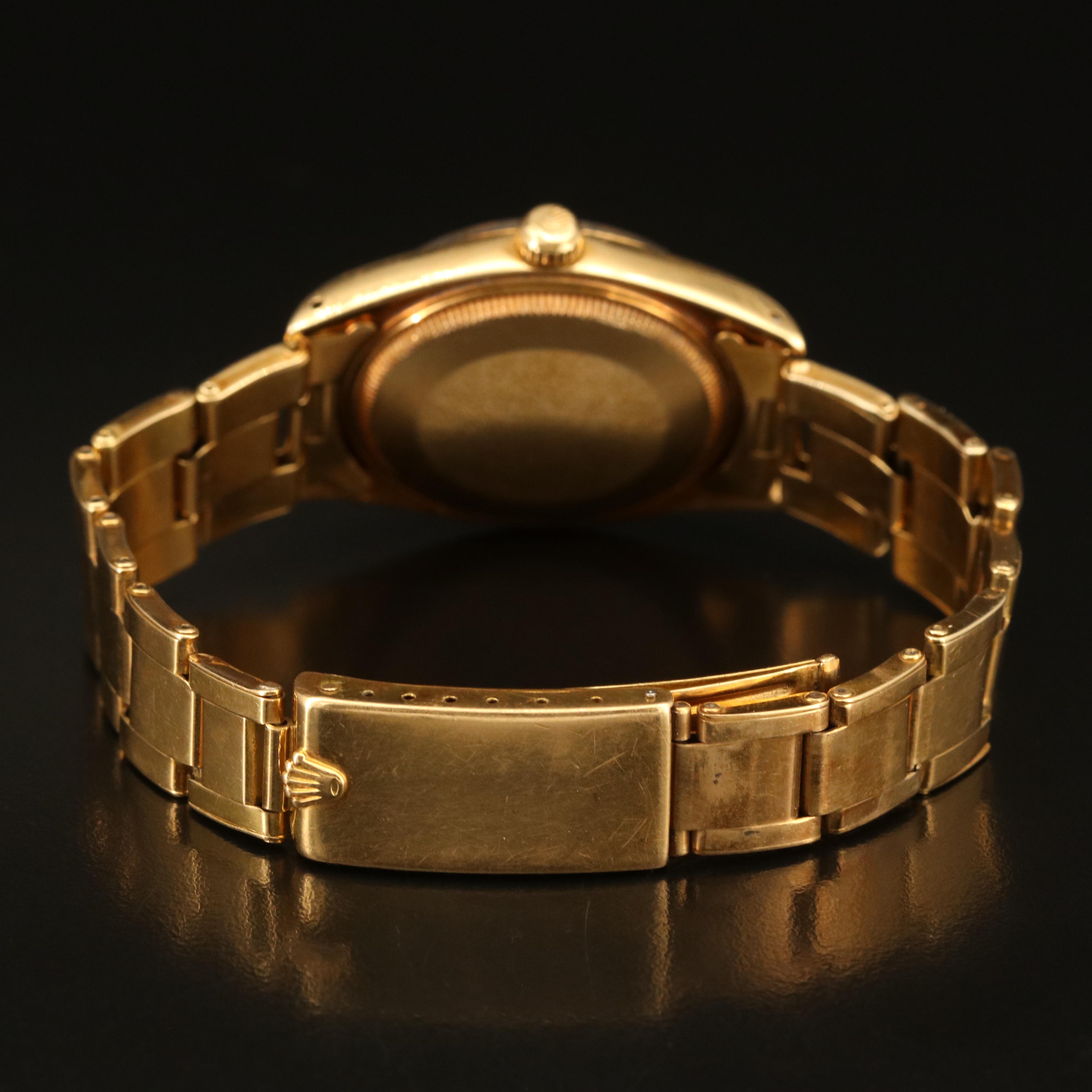 Vintage 1977 18K Rolex Oyster Perpetual Date Watch