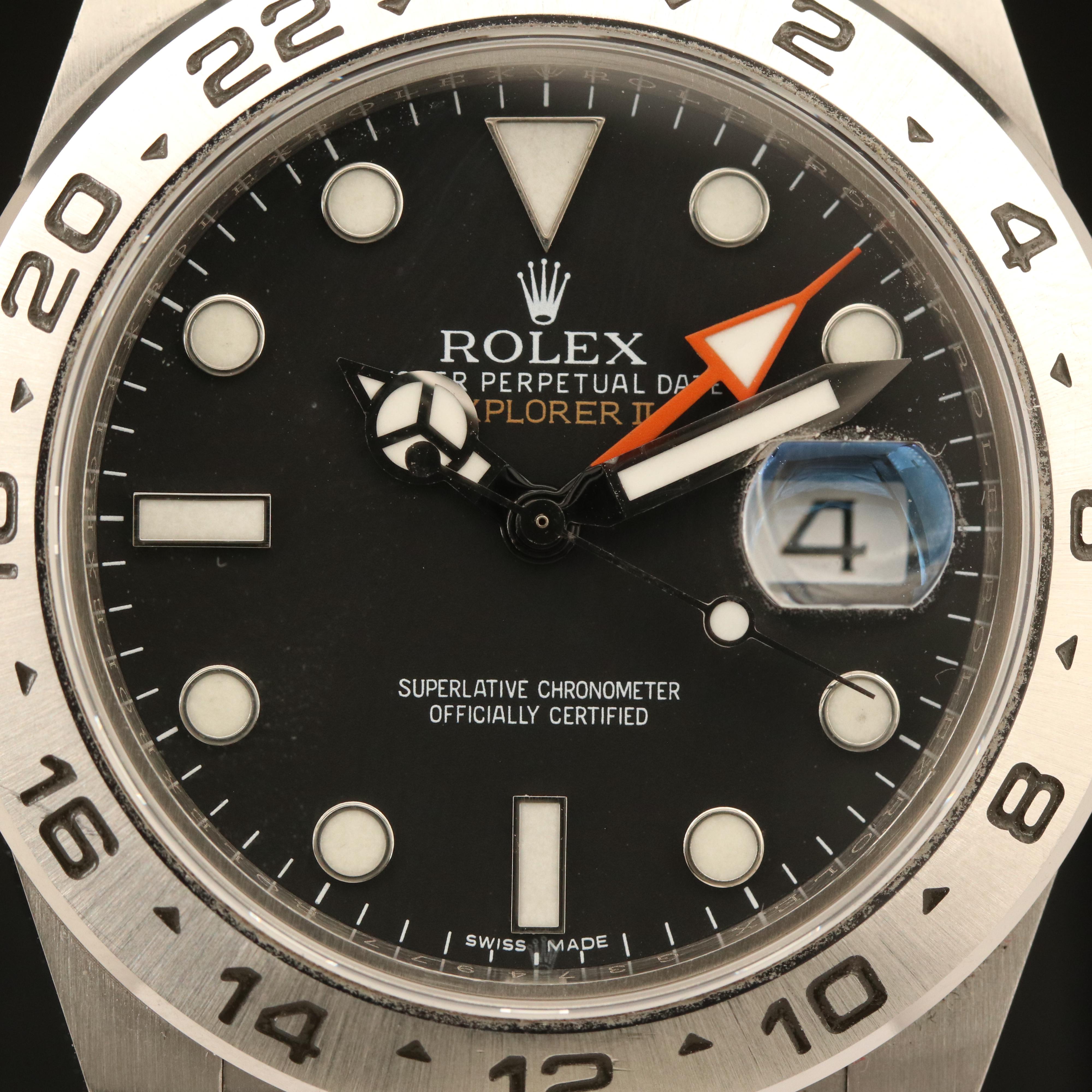 2010 Rolex Explorer II GMT Watch