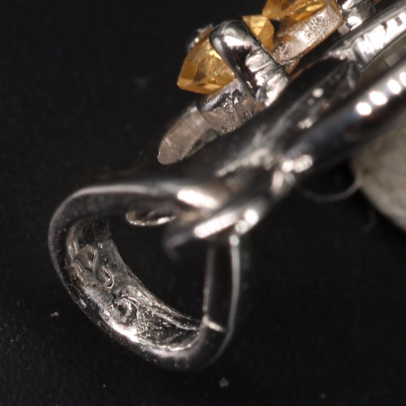 Sterling Citrine Pendant