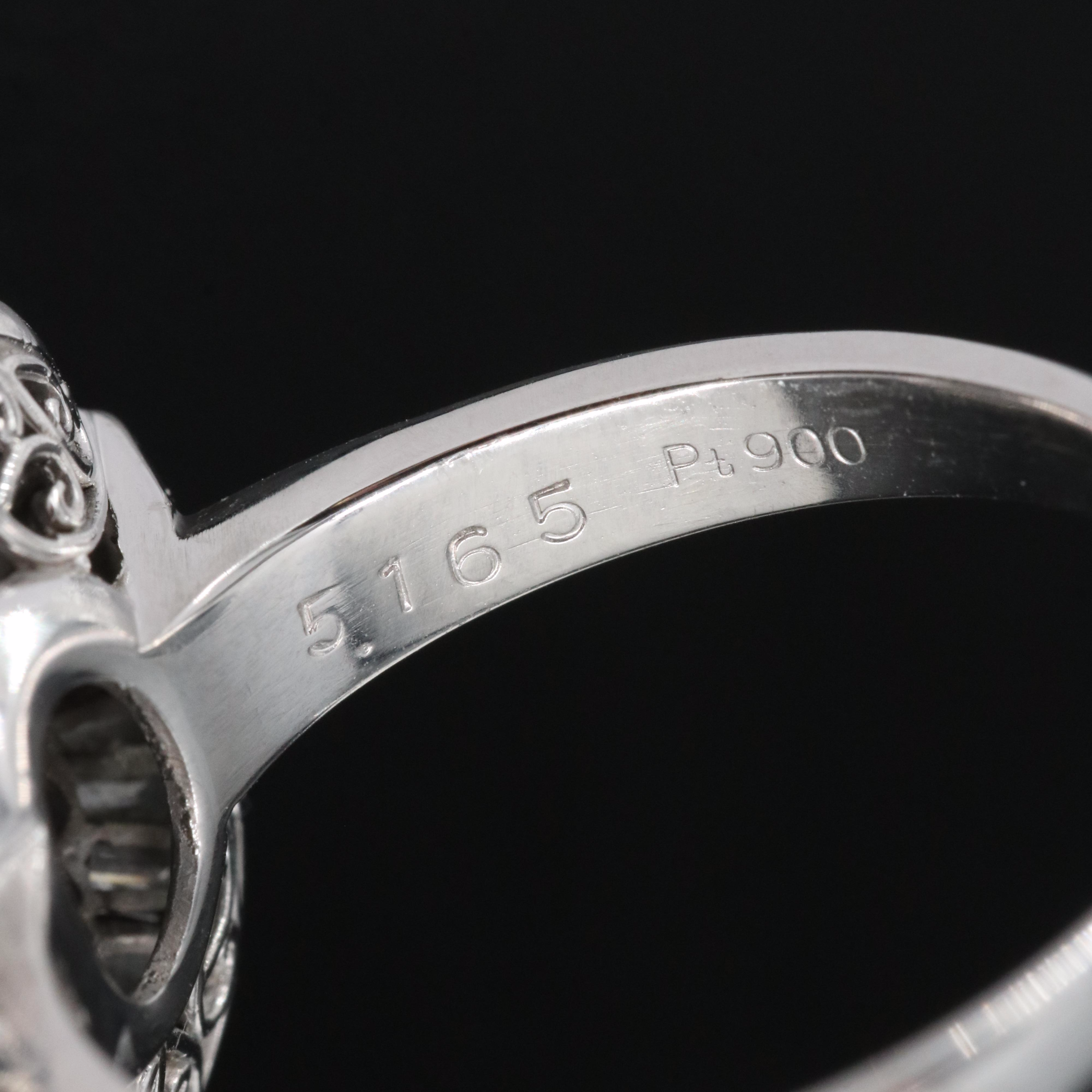 Platinum Ceylon 5.16 CT Sapphire and 1.48 CTW Diamond Ring with GIA Report