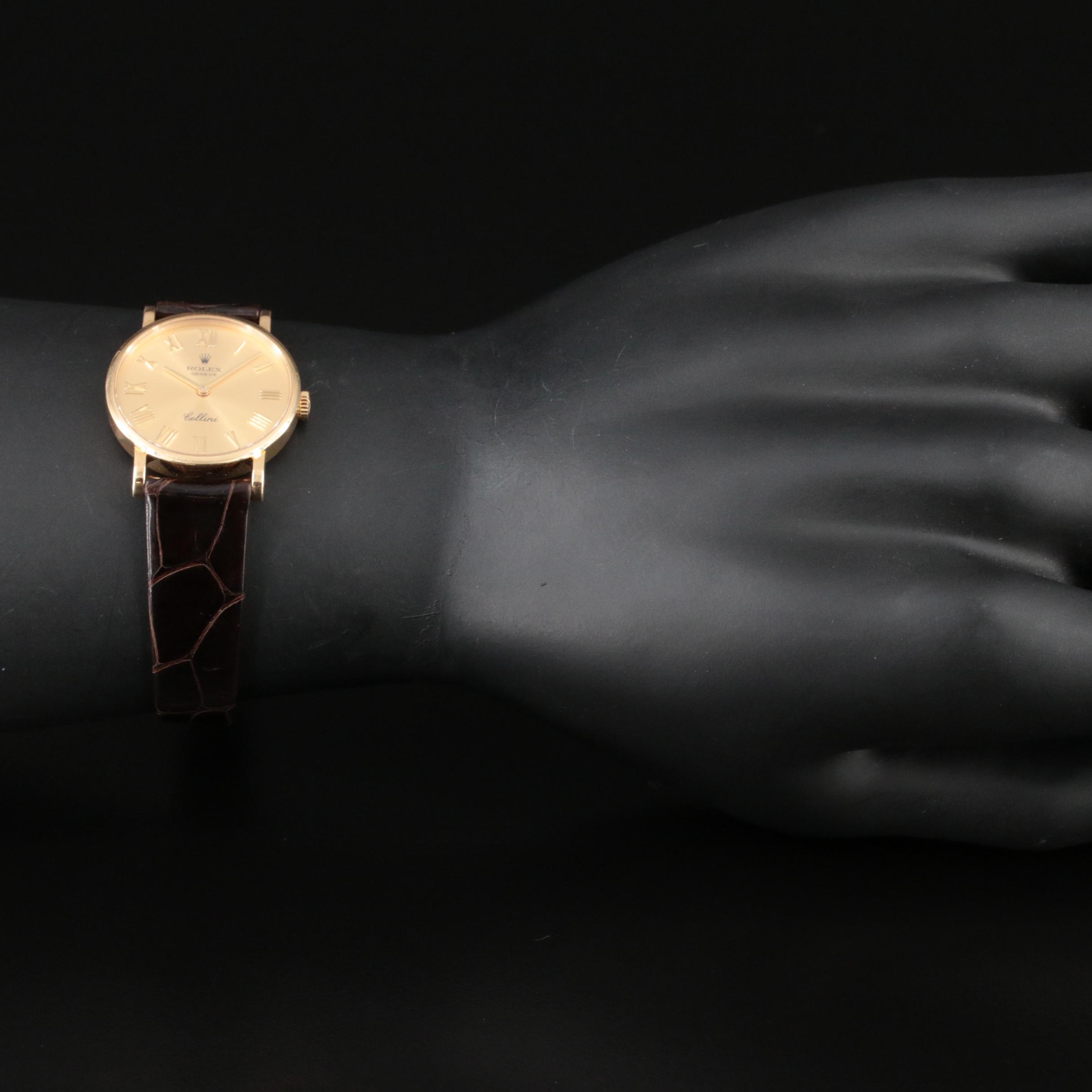 Rolex Cellini 18K Hand Wind Watch