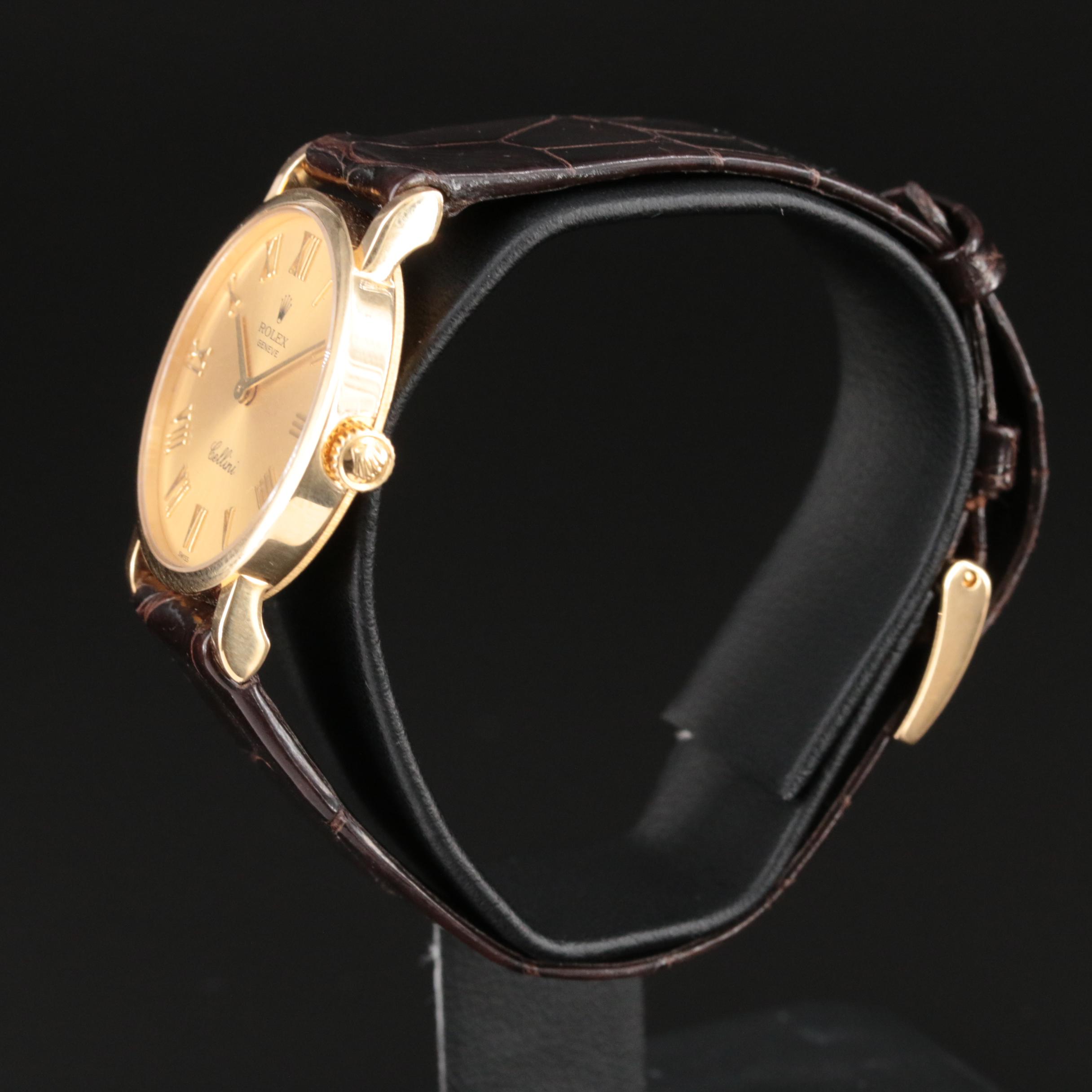 Rolex Cellini 18K Hand Wind Watch