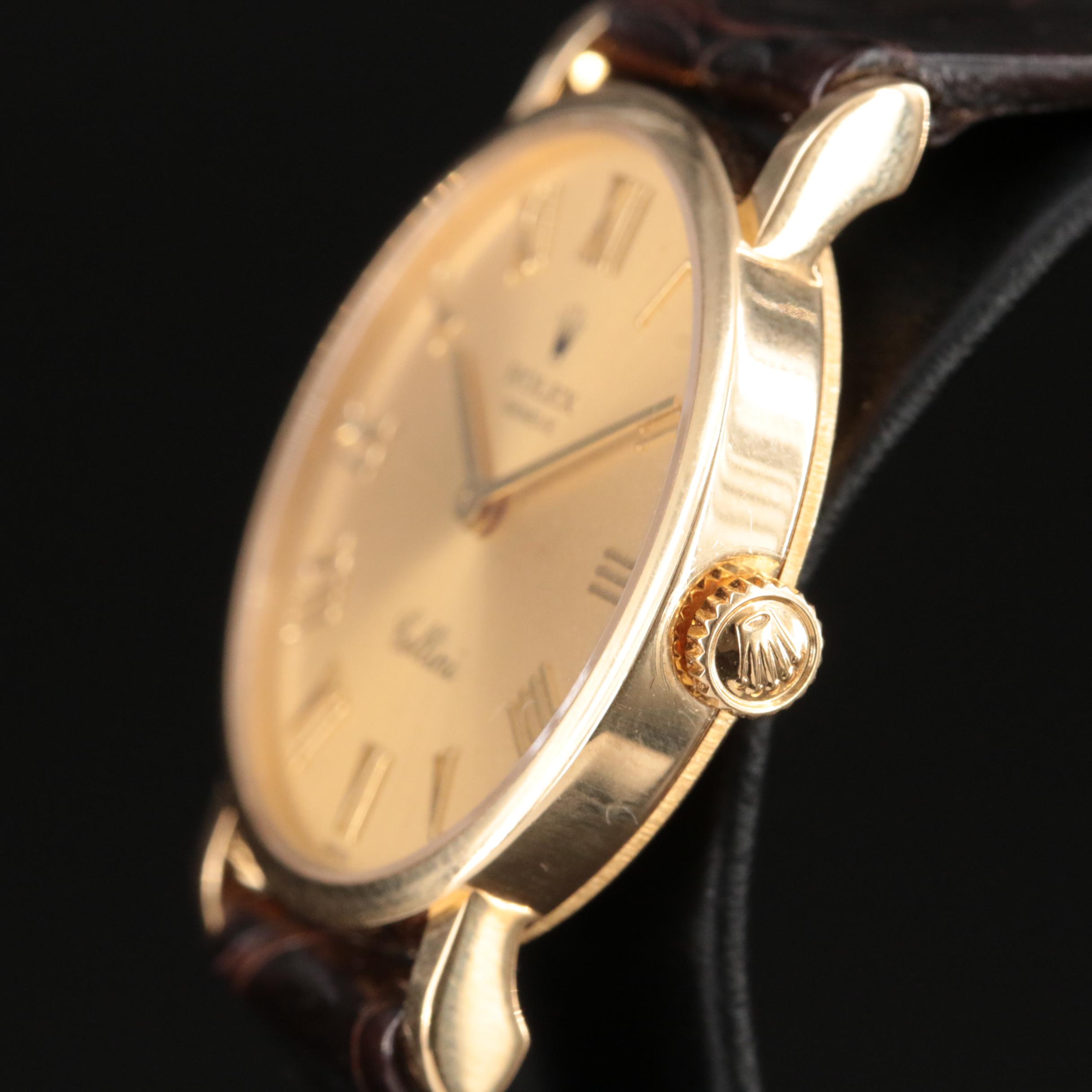 Rolex Cellini 18K Hand Wind Watch