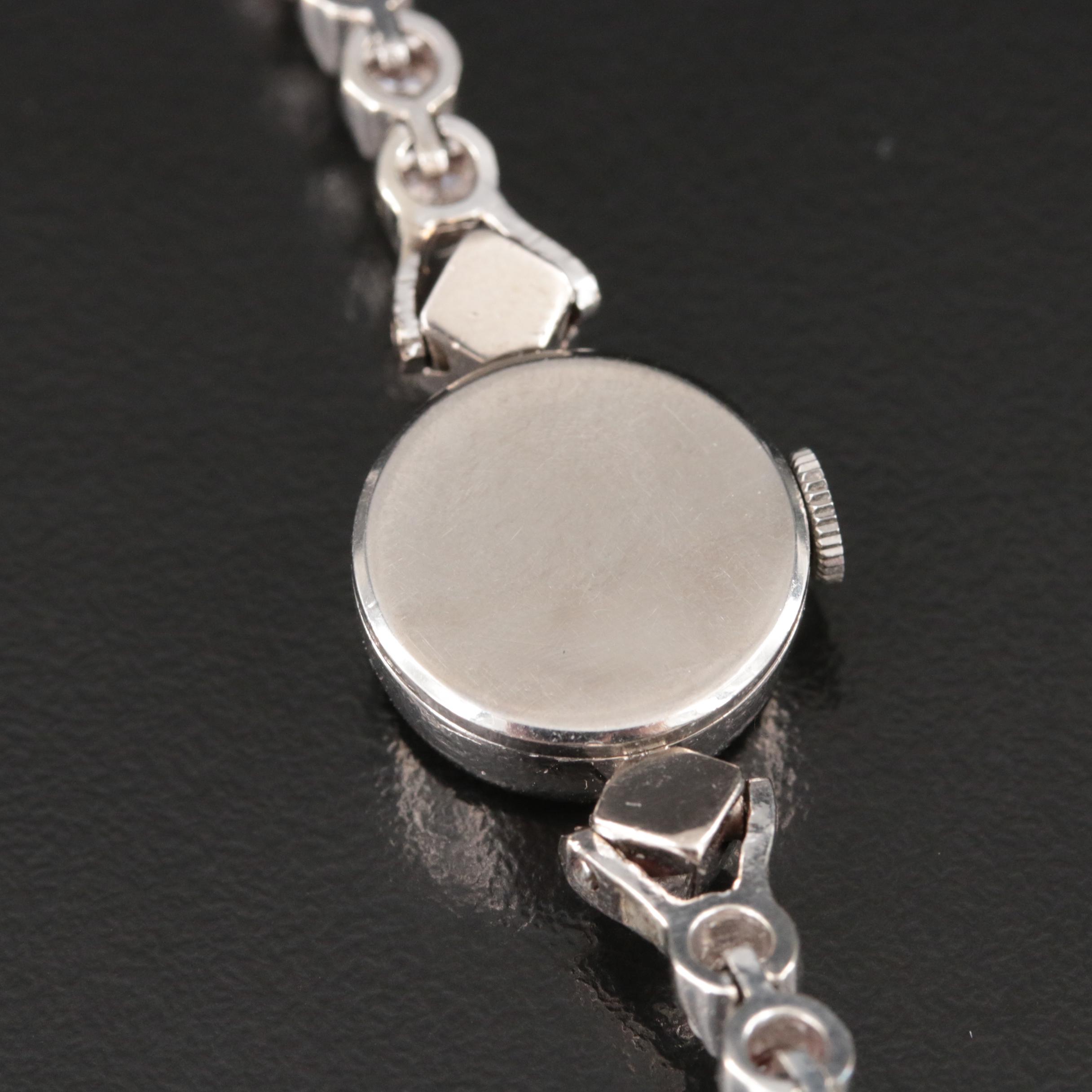 Vintage Rolex 18K Orchid Watch with 14K 3.62 CTW Diamond Bracelet