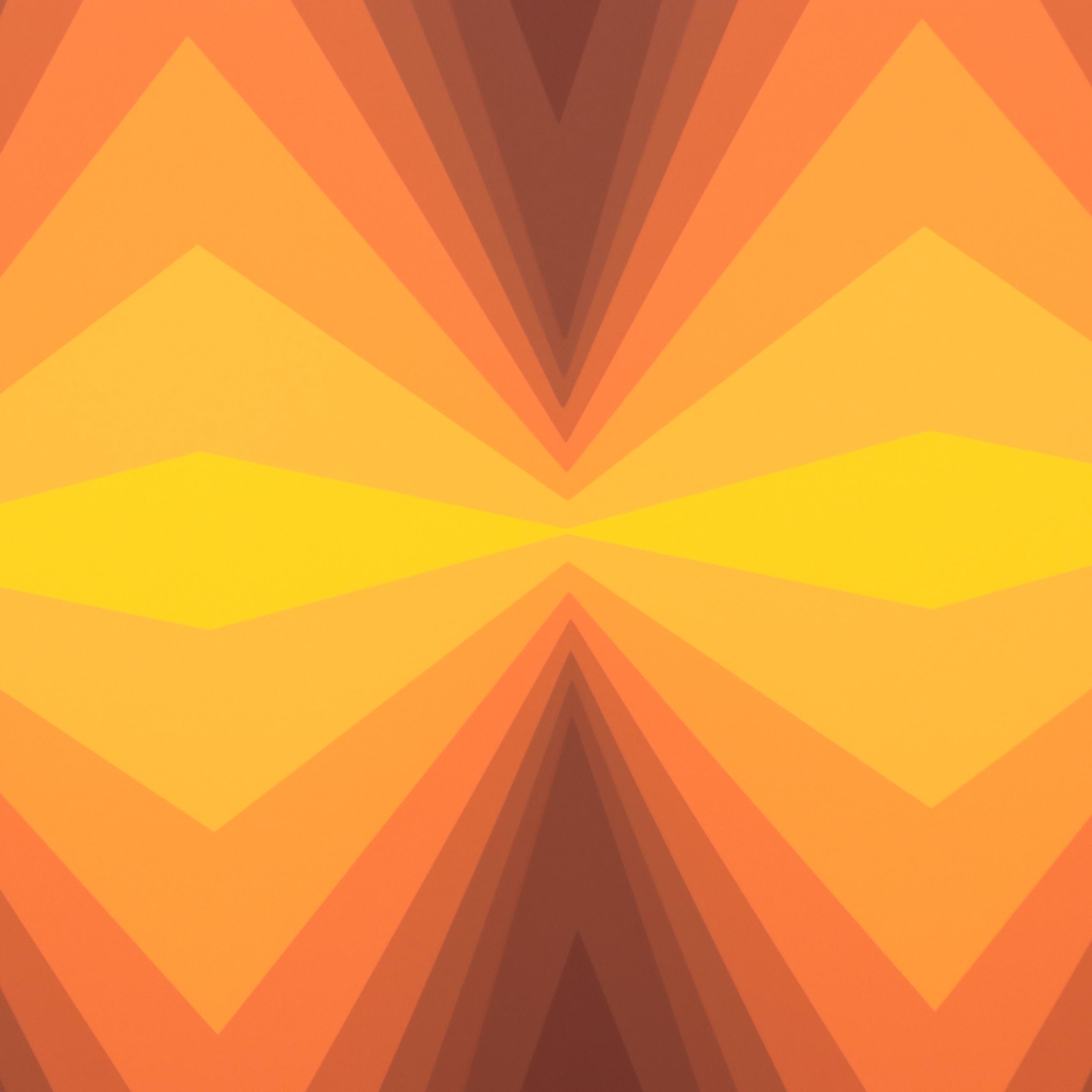 Jurgen Peters Op Art Serigraph, 1980