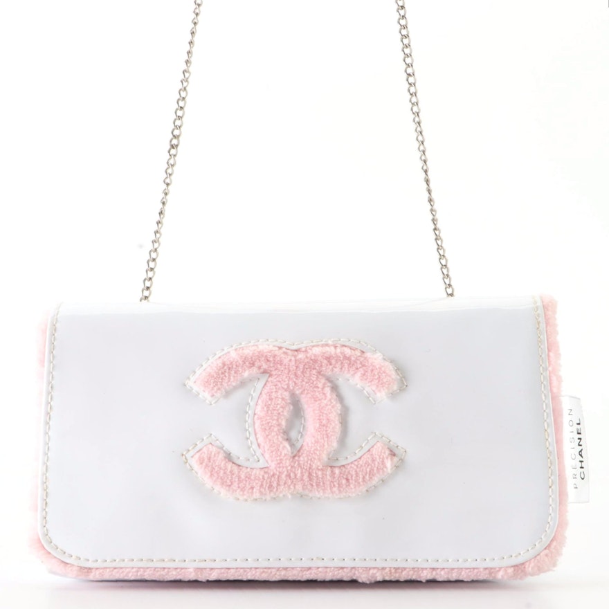CHANEL, Bags, Chanel Cosmetic Pouch To Crossbody Bag Purse