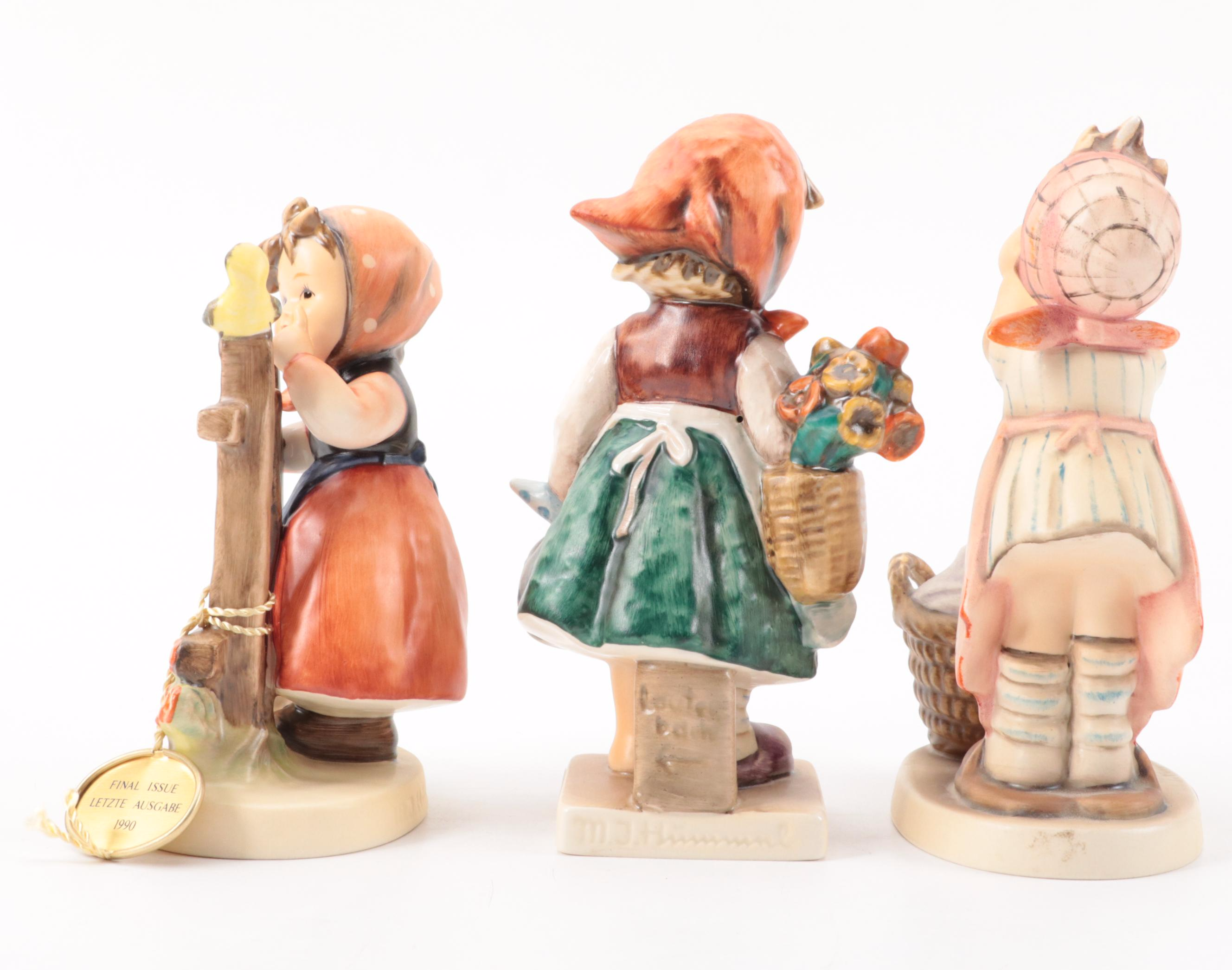 Goebel Hummel "Signs Of Spring" and Other Porcelain Hummel Figurines