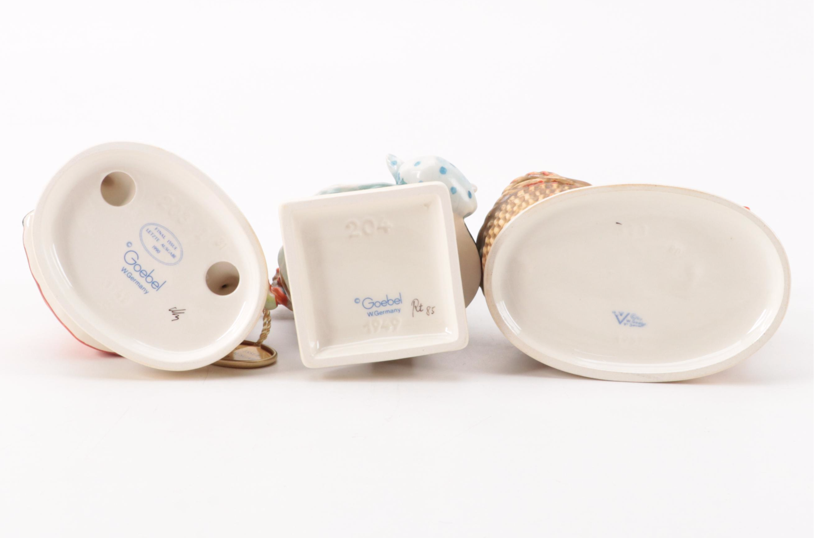 Goebel Hummel "Signs Of Spring" and Other Porcelain Hummel Figurines