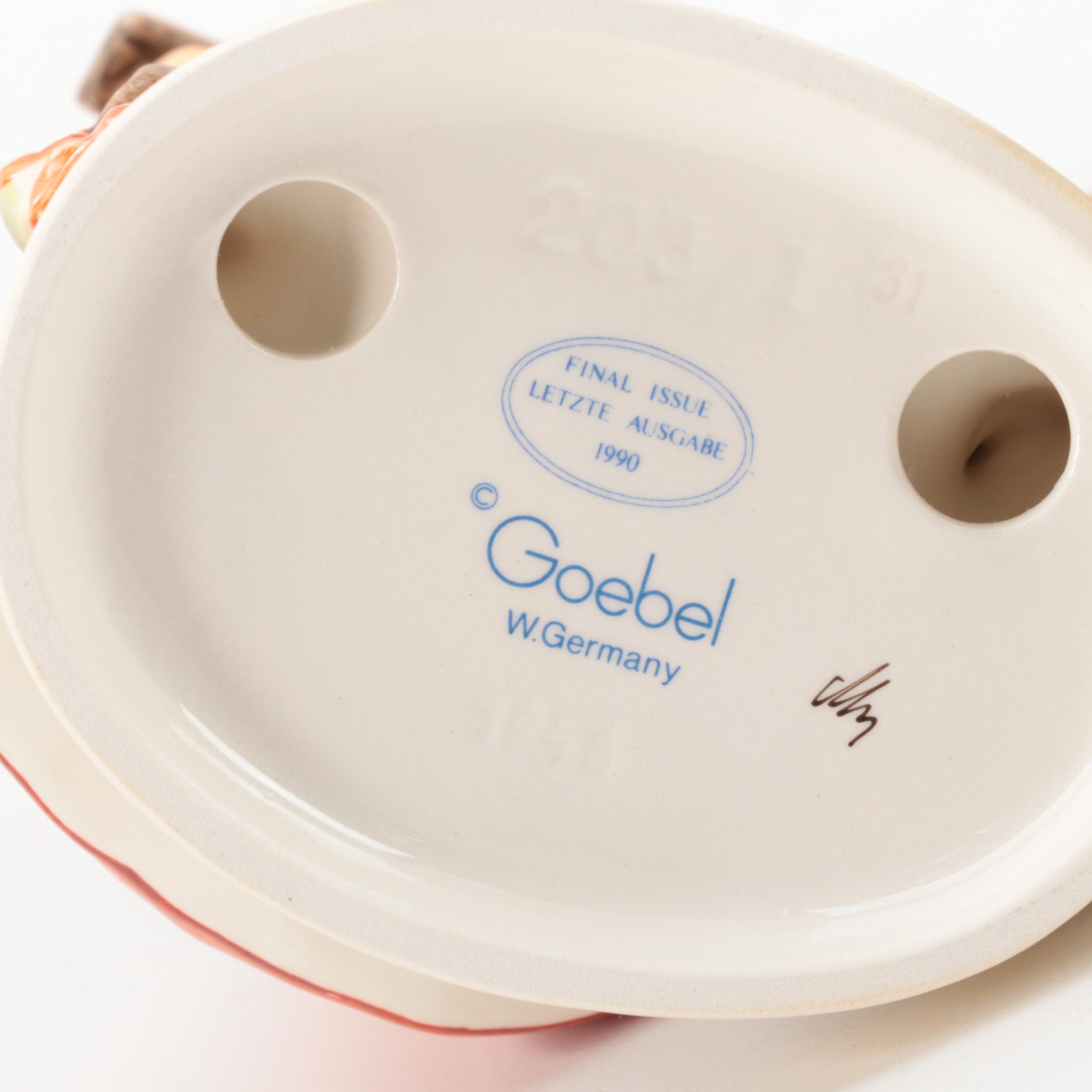 Goebel Hummel "Signs Of Spring" and Other Porcelain Hummel Figurines