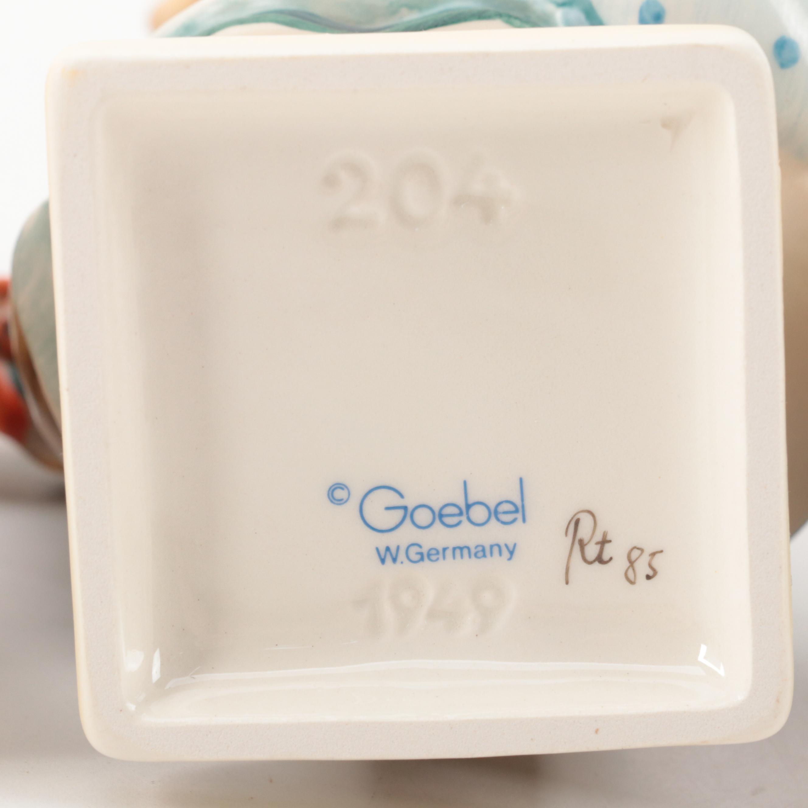 Goebel Hummel "Signs Of Spring" and Other Porcelain Hummel Figurines