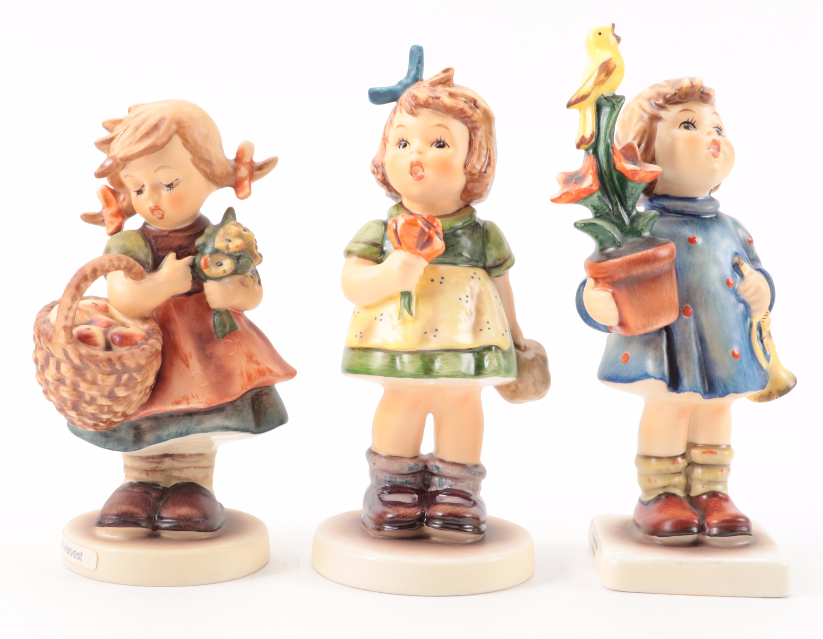 Goebel Hummel "Signs Of Spring" and Other Porcelain Hummel Figurines