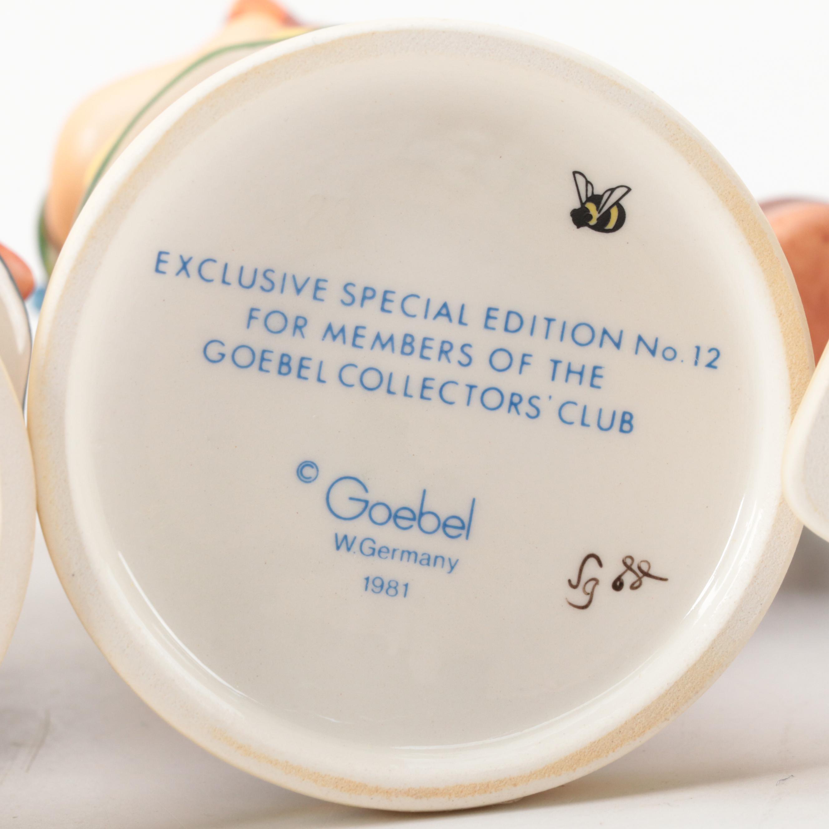 Goebel Hummel "Signs Of Spring" and Other Porcelain Hummel Figurines