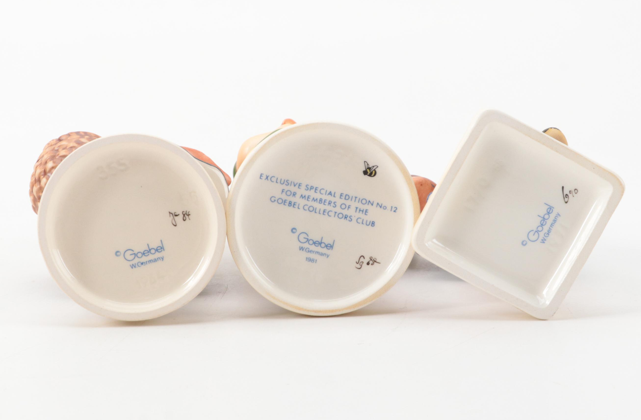 Goebel Hummel "Signs Of Spring" and Other Porcelain Hummel Figurines