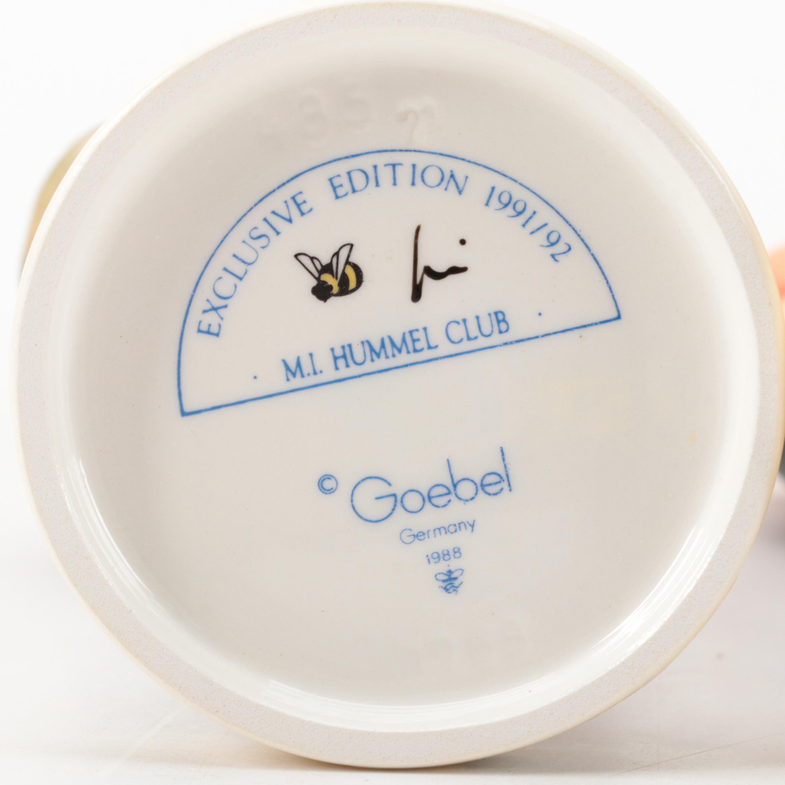 Goebel Hummel "Signs Of Spring" and Other Porcelain Hummel Figurines