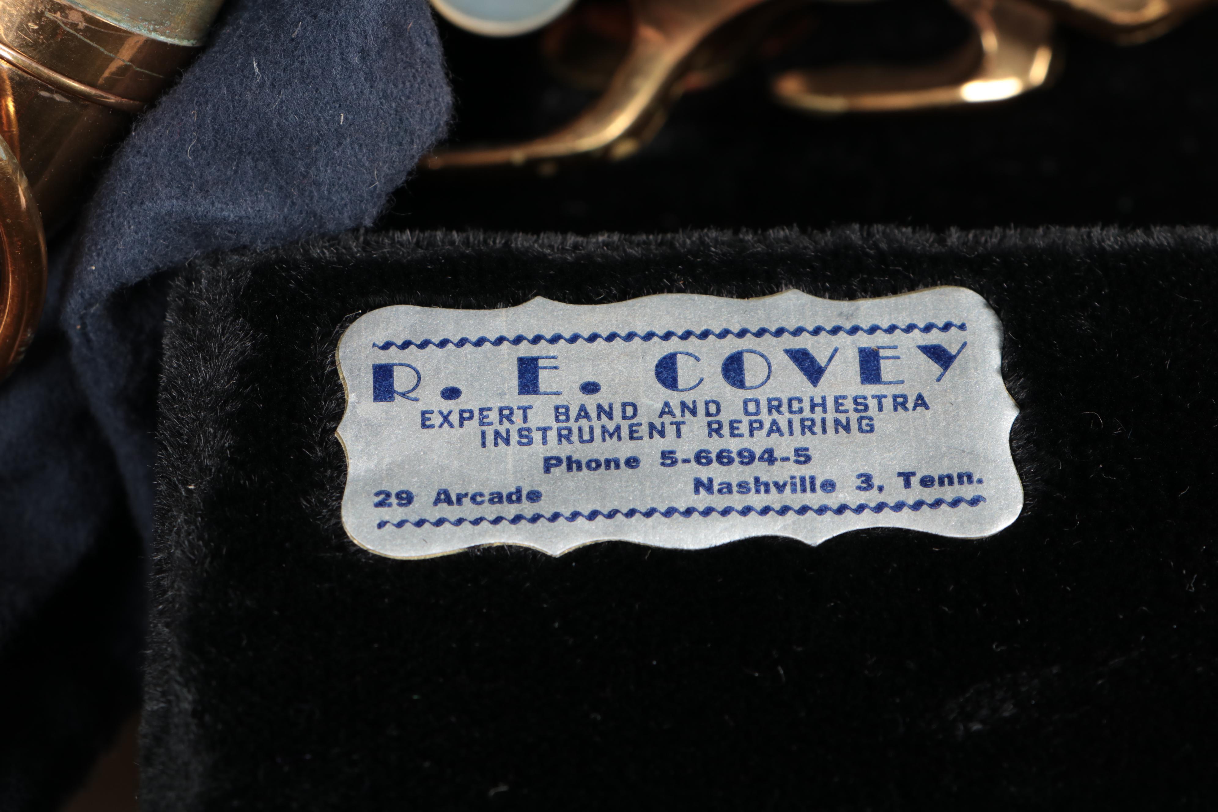 H&A Selmer Alto Saxophone with Case and Stand, Mid-20th Century