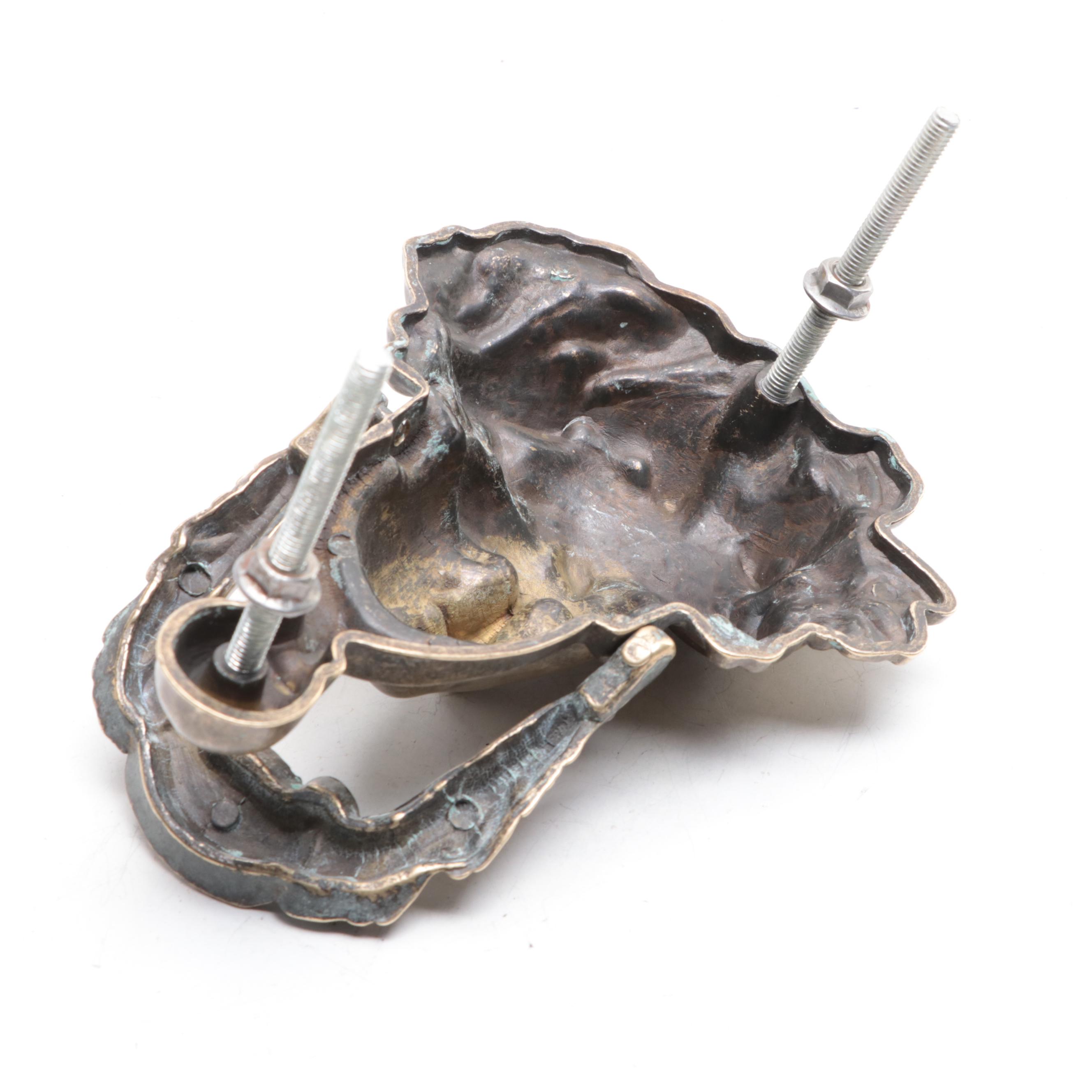 Victorian Classical Style Cast Metal Door Knocker