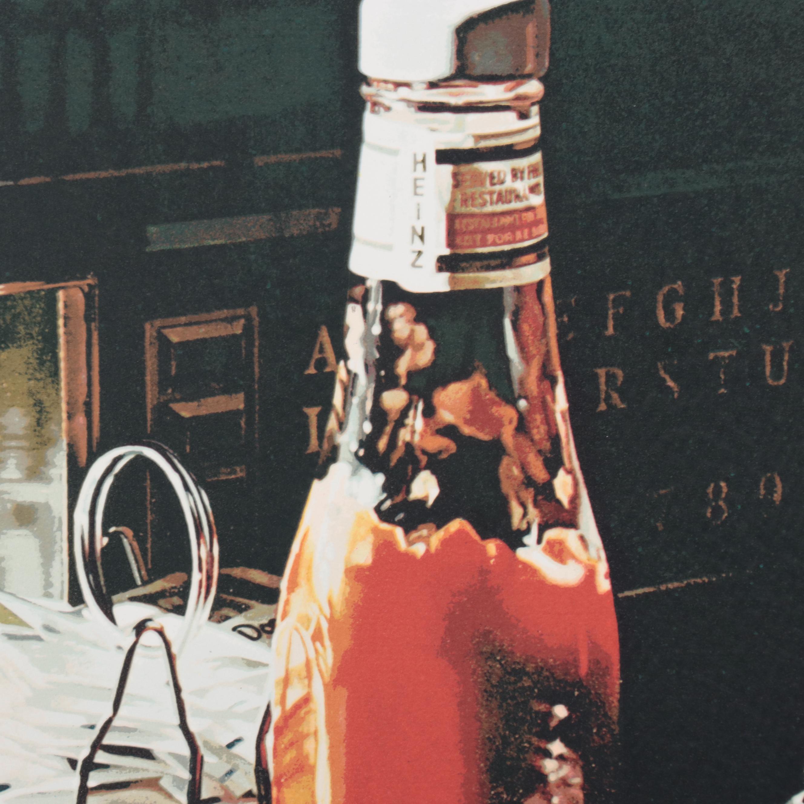 Ralph Goings Serigraph "Still Life with Sugars," 1981