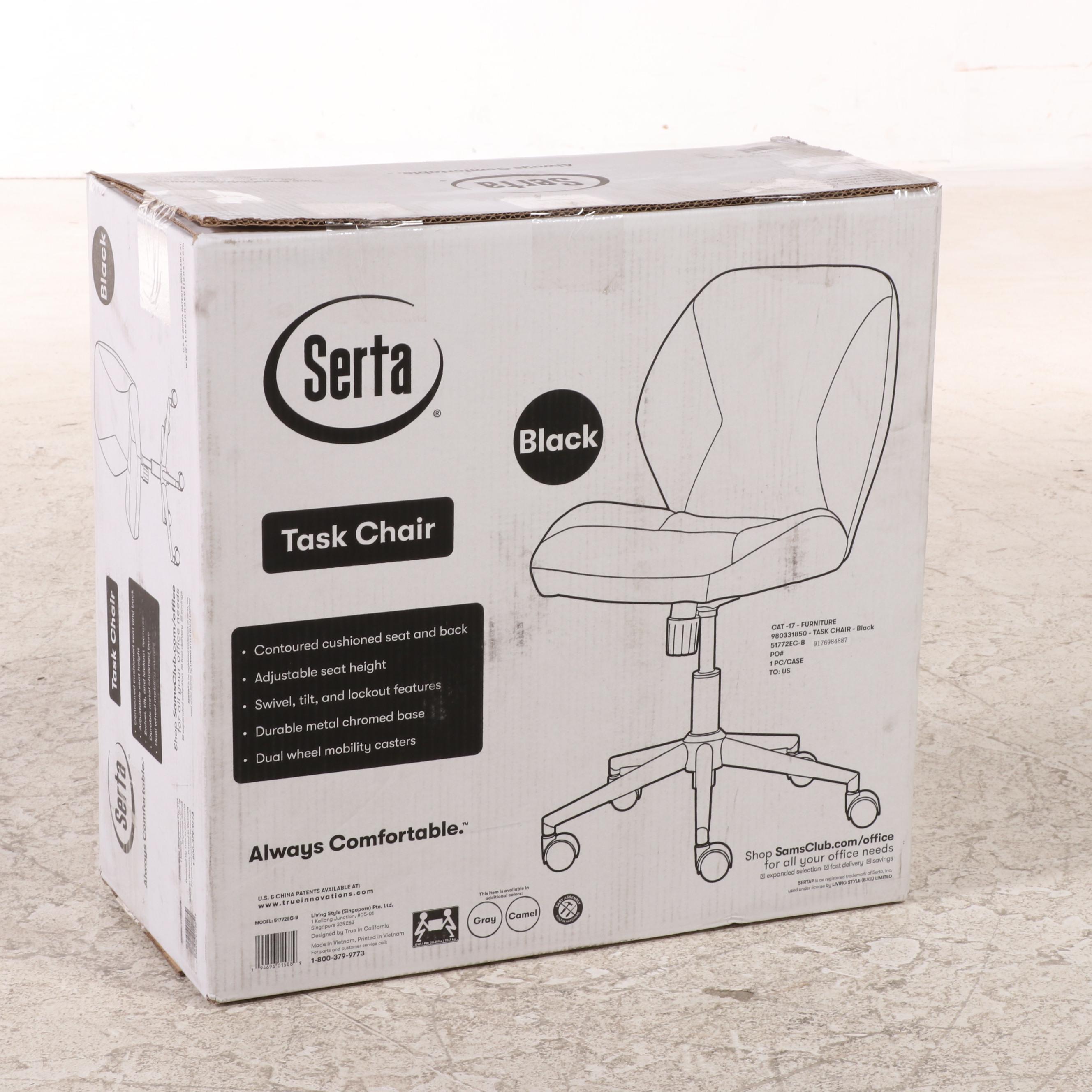 Serta Task Chair in Black