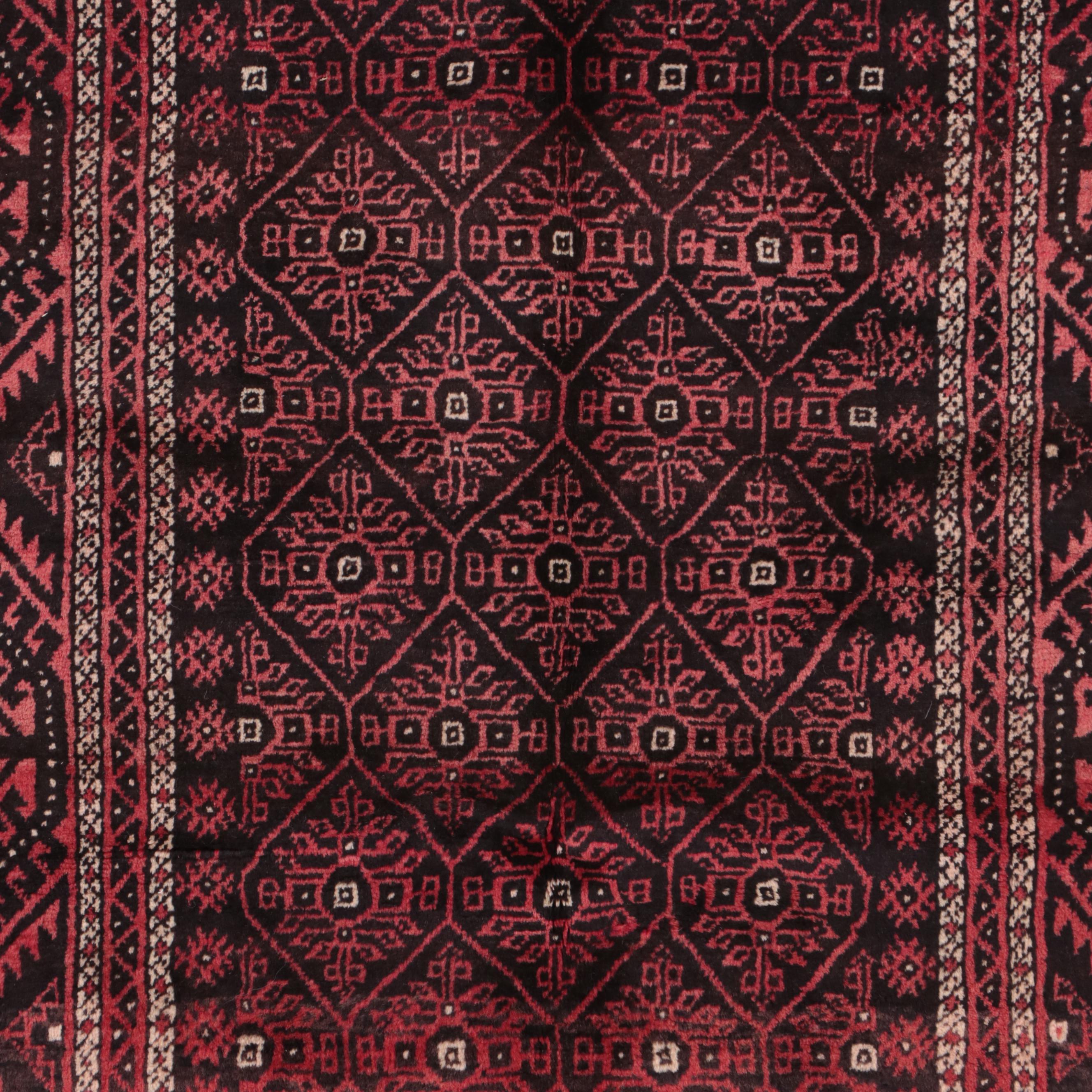 3'2 x 6'5 Hand-Knotted Persian Kolyai Area Long Rug