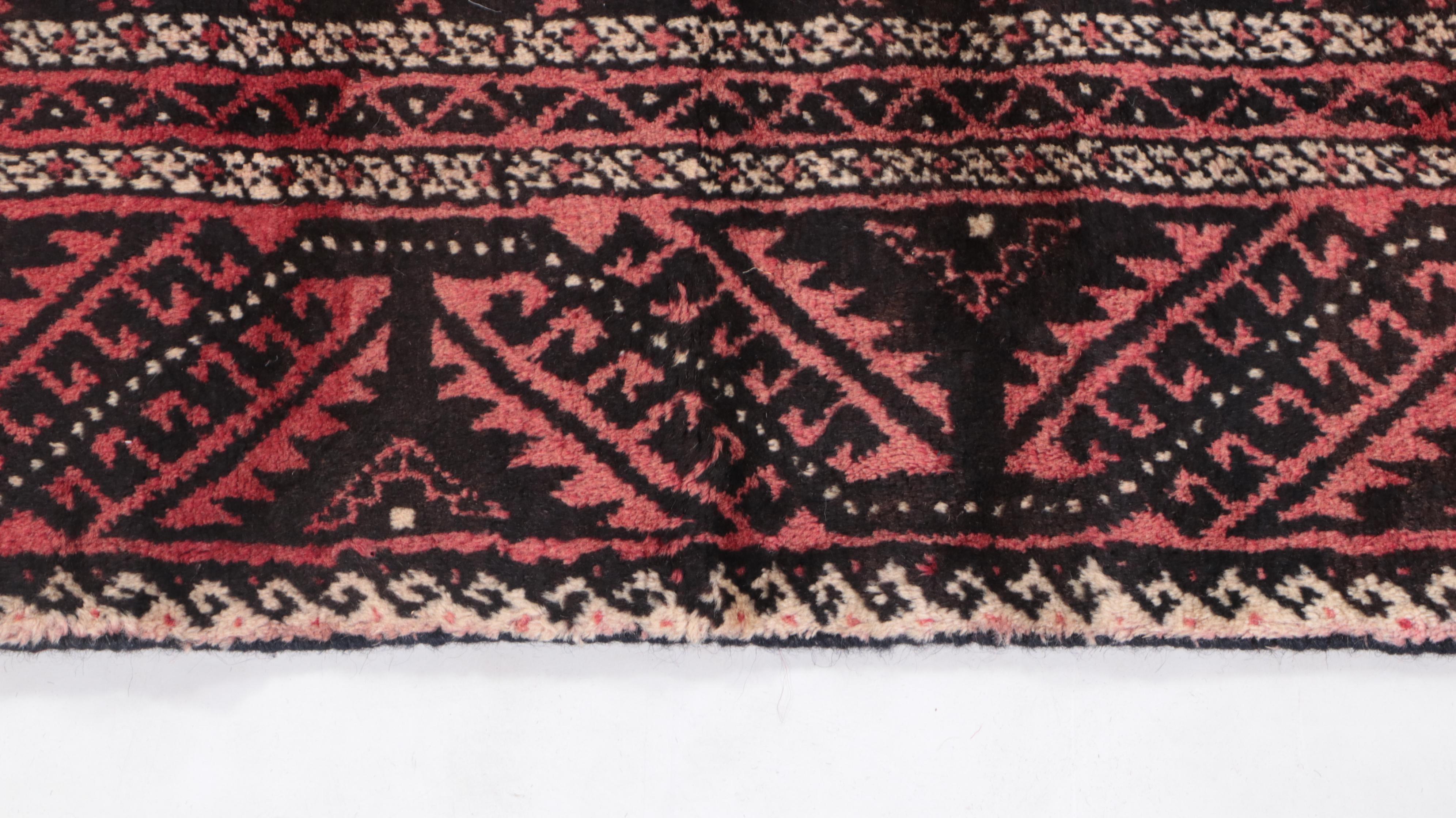 3'2 x 6'5 Hand-Knotted Persian Kolyai Area Long Rug