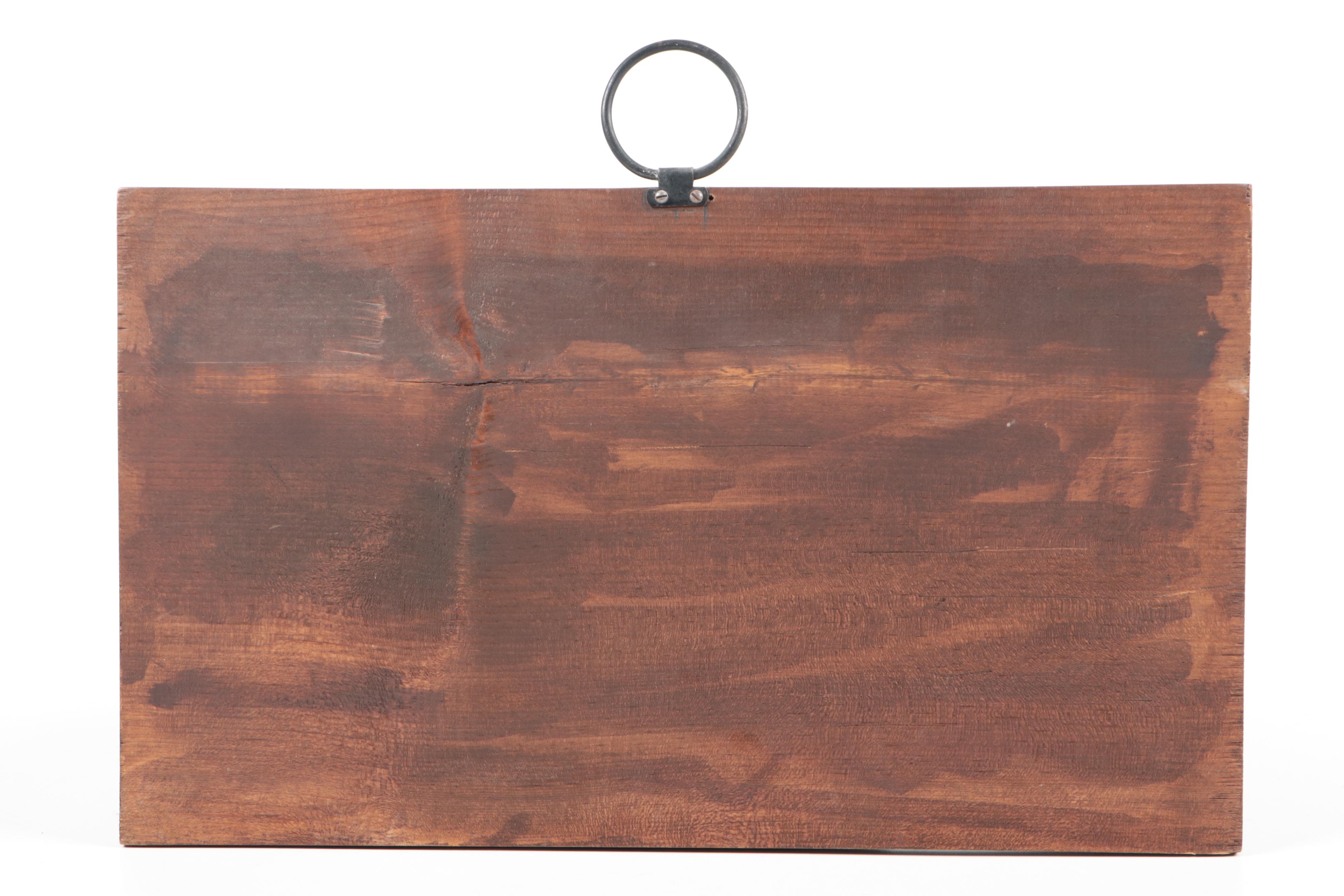 Hand-Carved Eagle Wall Hanging, Wony Mod Cats,  Resin and Wood Figurines