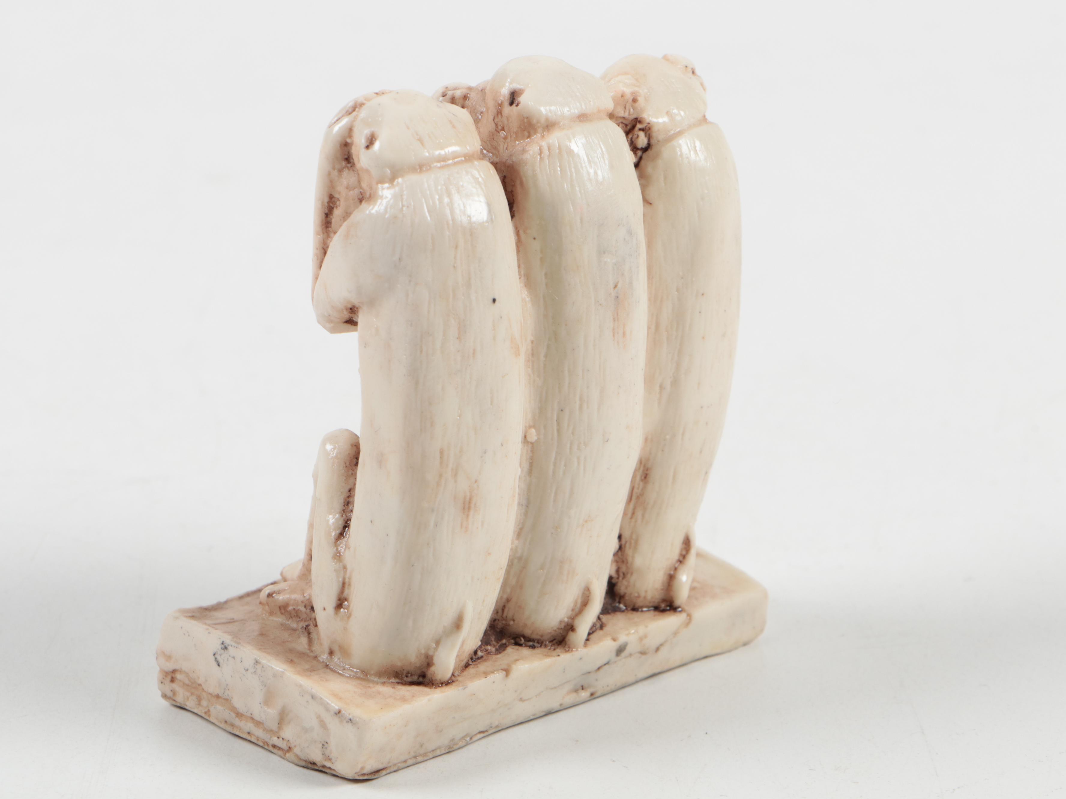 Hand-Carved Eagle Wall Hanging, Wony Mod Cats,  Resin and Wood Figurines