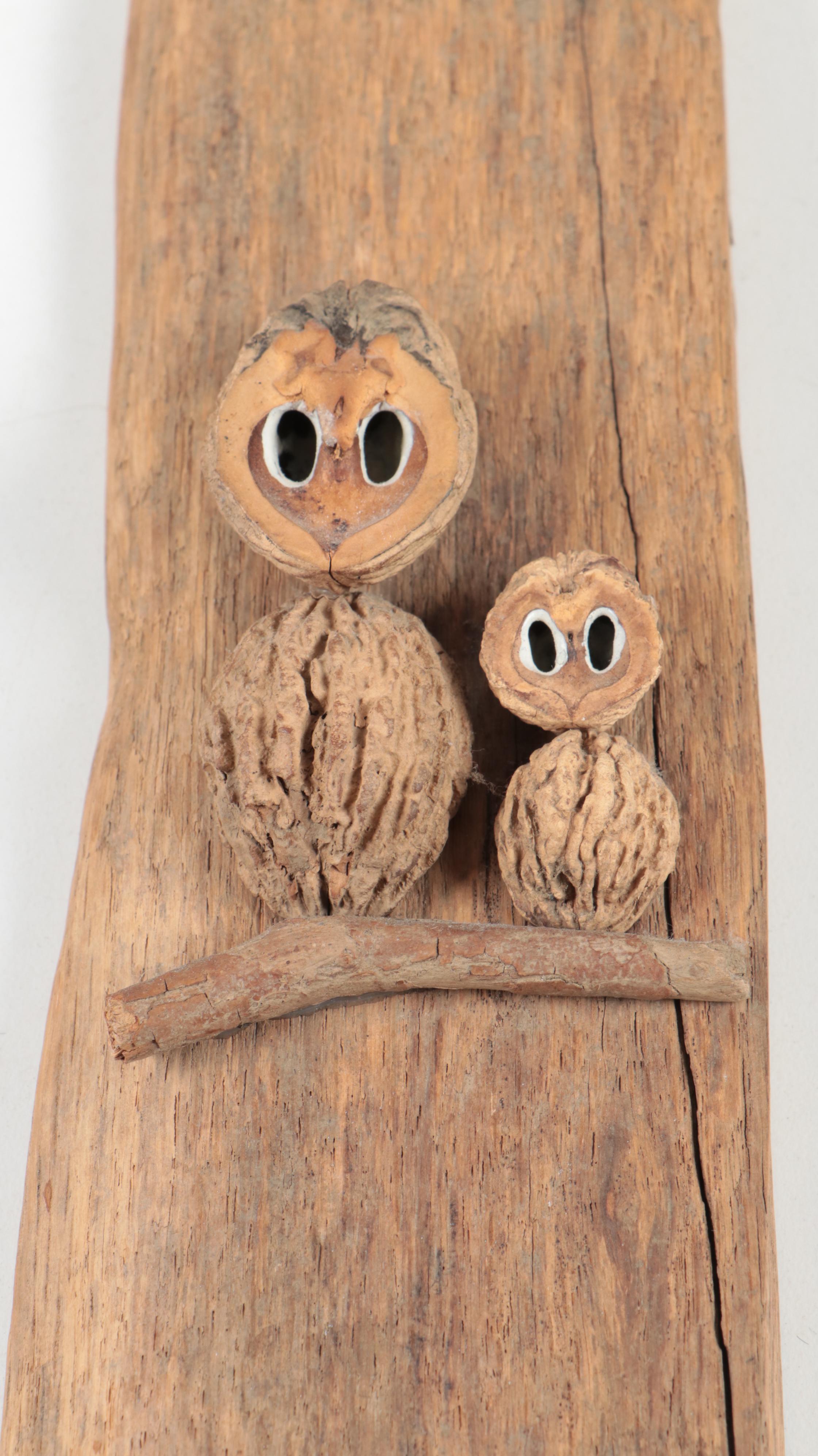 Hand-Carved Eagle Wall Hanging, Wony Mod Cats,  Resin and Wood Figurines