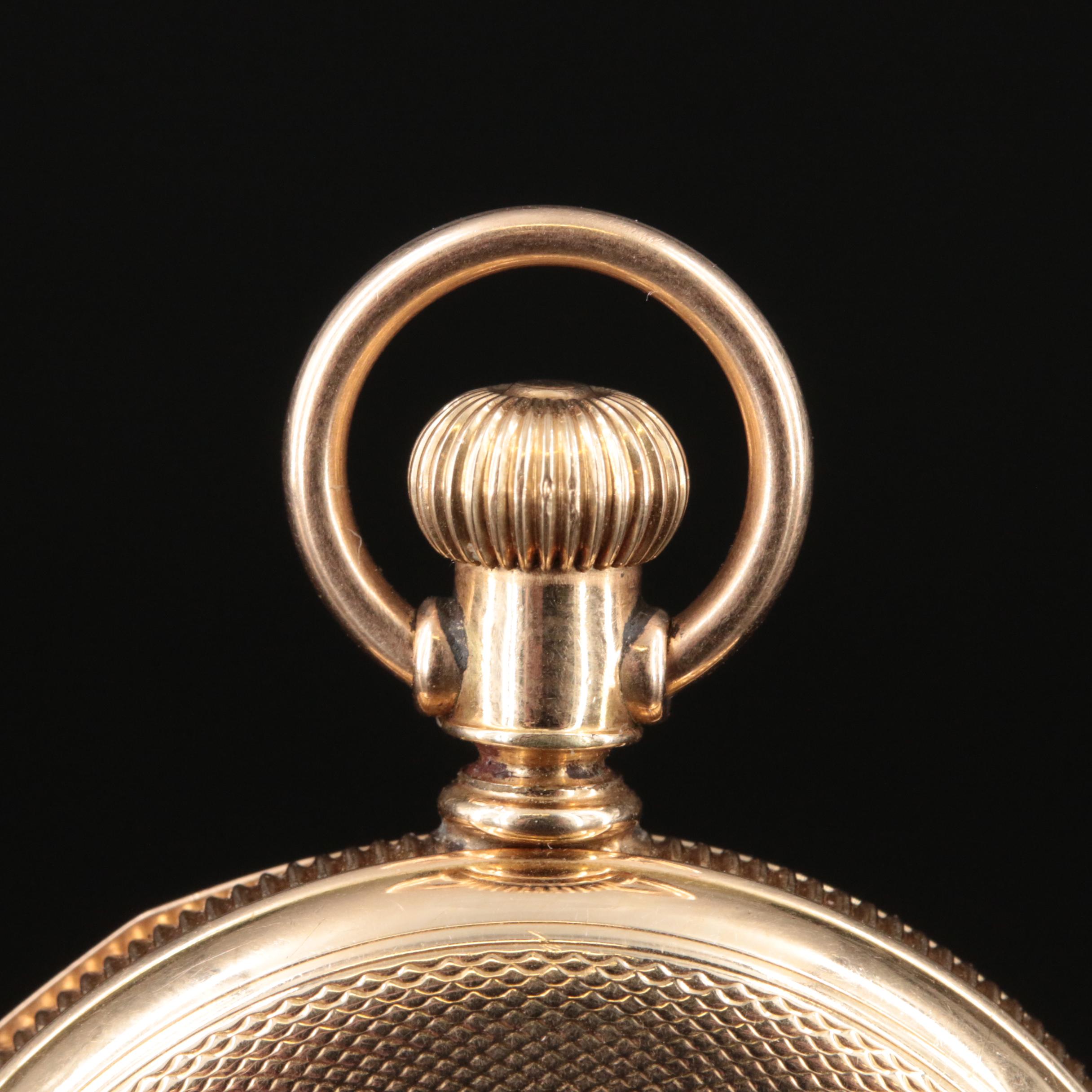 1885 Rockford Hunting Case Pocket Watch