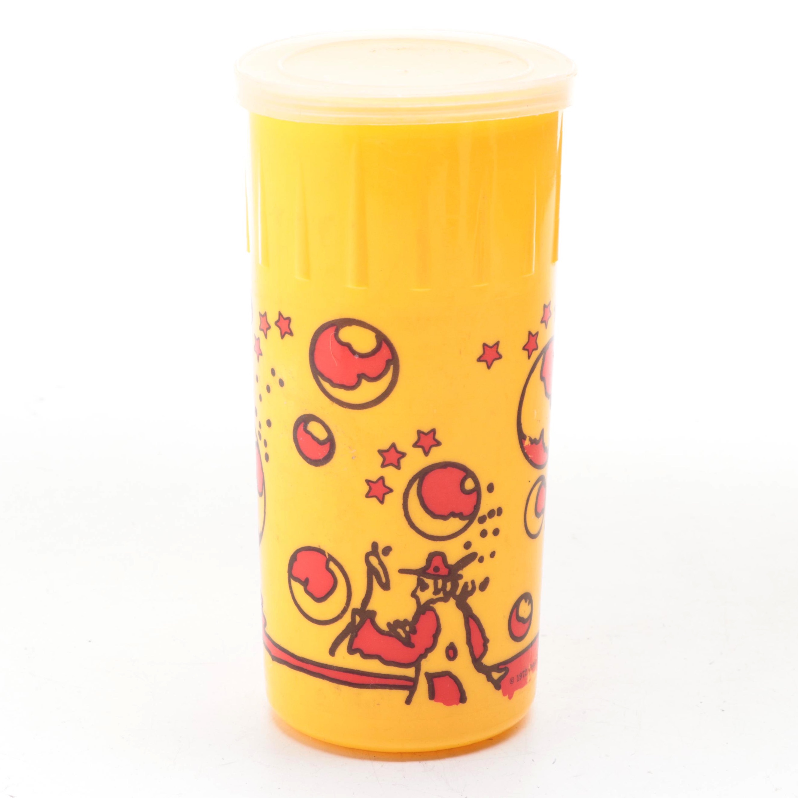 Peter Max Enterprises Inc. 1972 Plastic Cup with Lid